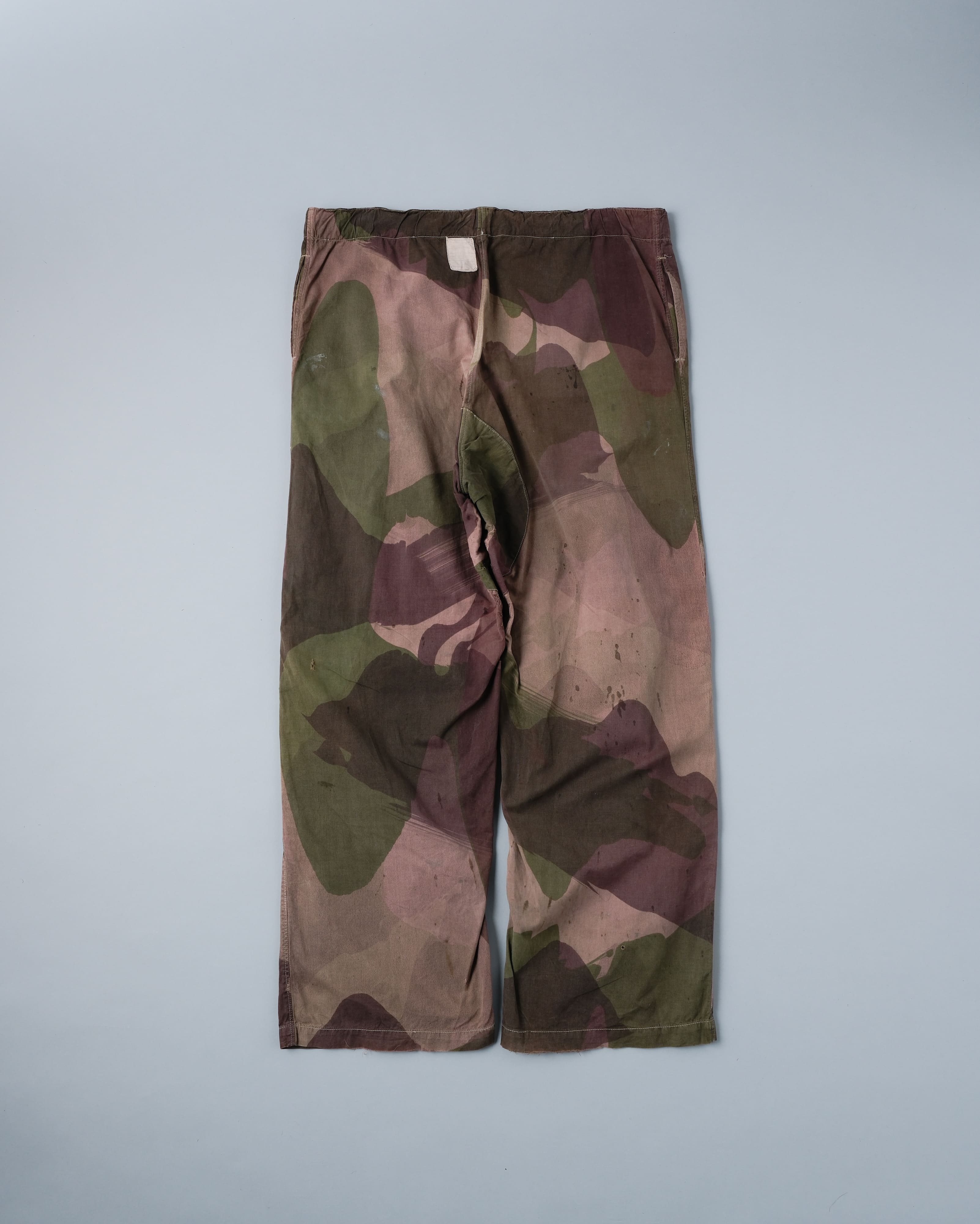 【~40's】WWⅡ British Army Camouflage Windproof Trousers "SAS"