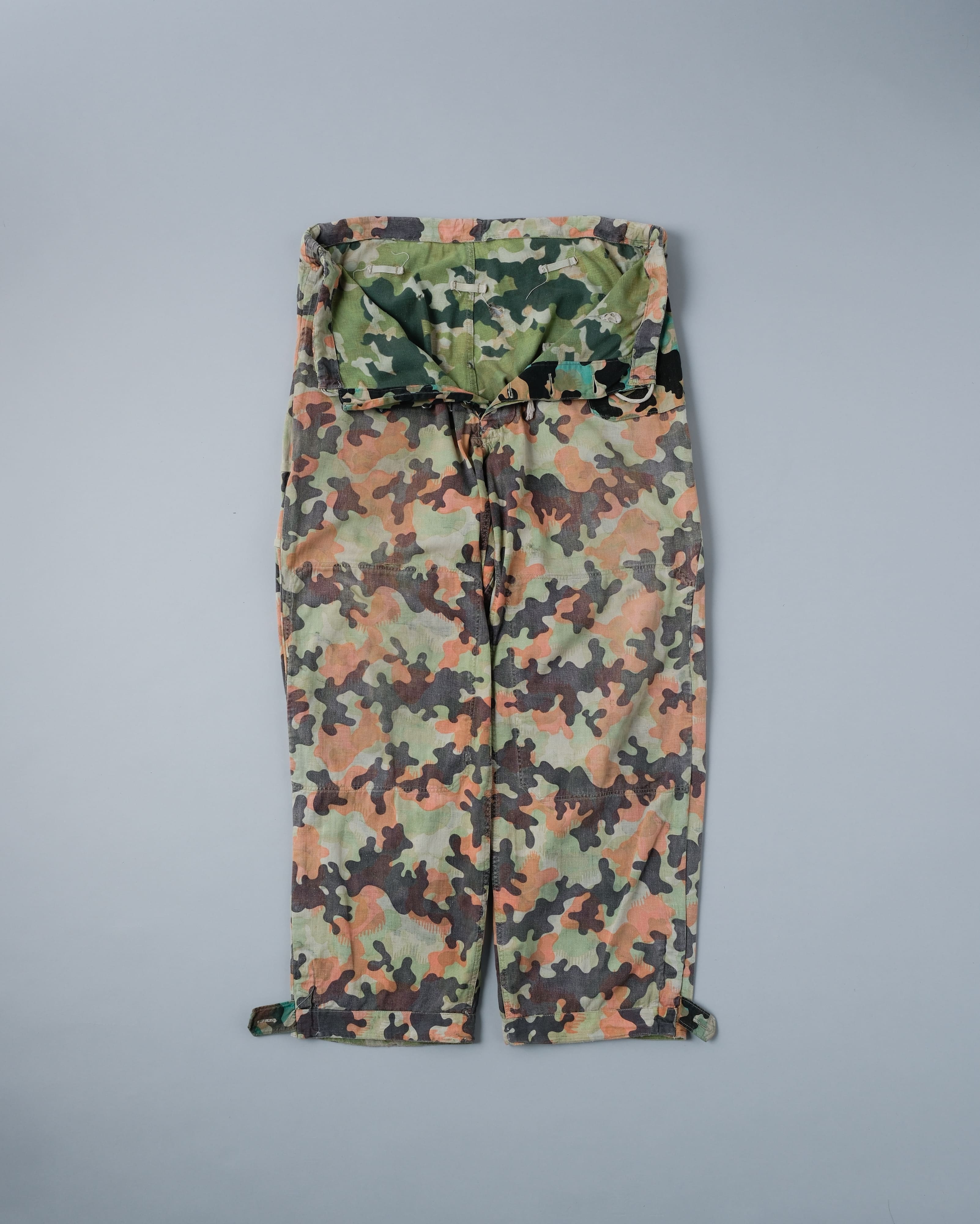 【~50's】Czechoslovakian Army Dubaky Camouflage Reversible Trousers "Modified"