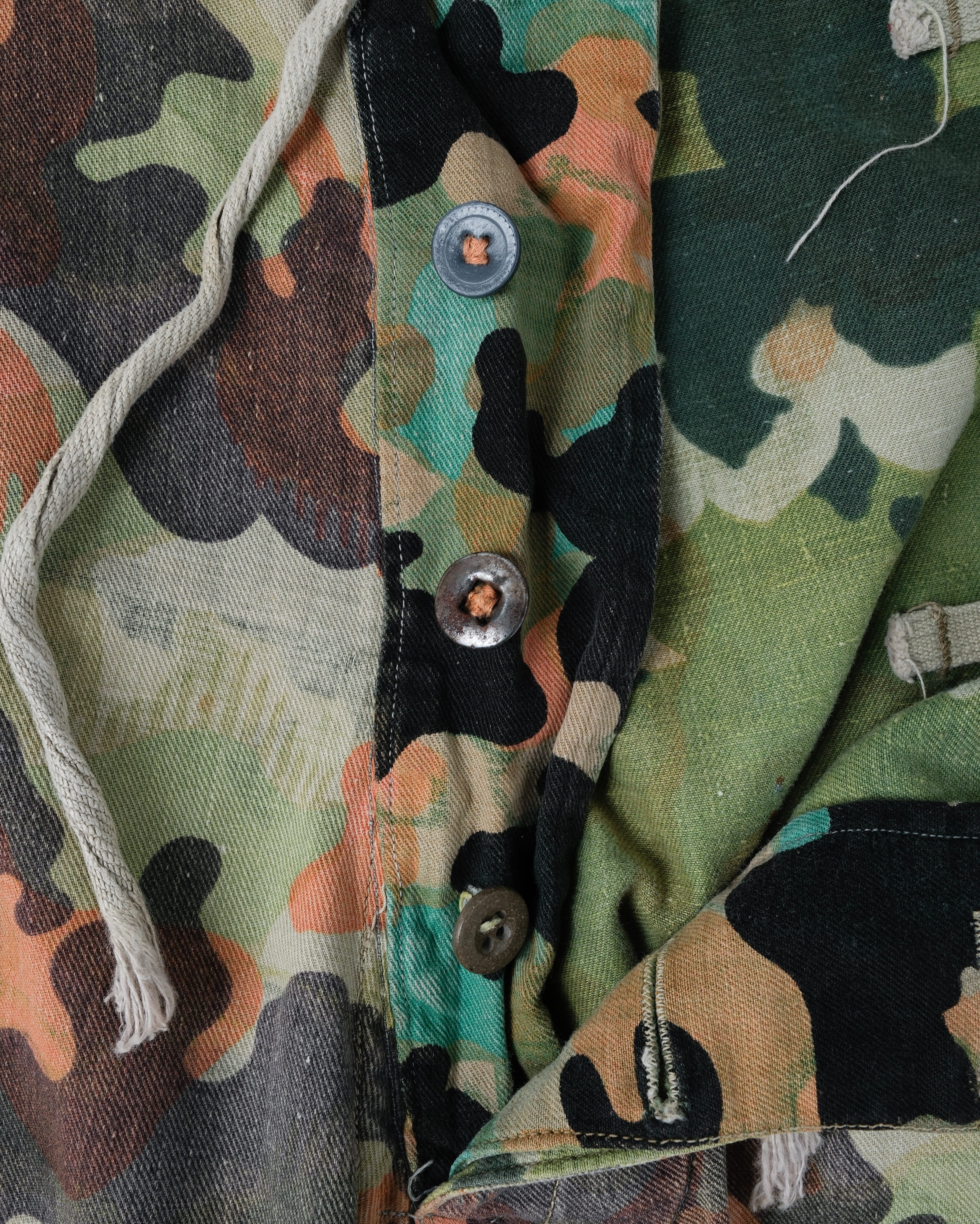 [~50's] Czechoslovakian Army Dubaky Camouflage Reversible Trousers "Modified"