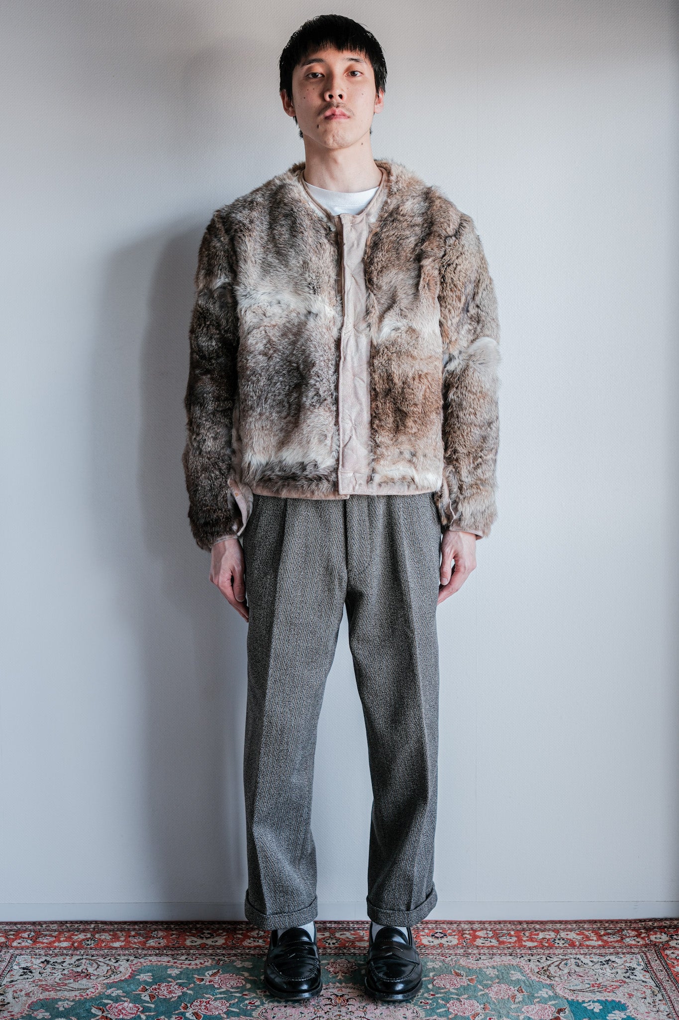 ［~40's］WWⅡ German Army Rabbit Fur Lined Winter Jacket "Wehrmacht"