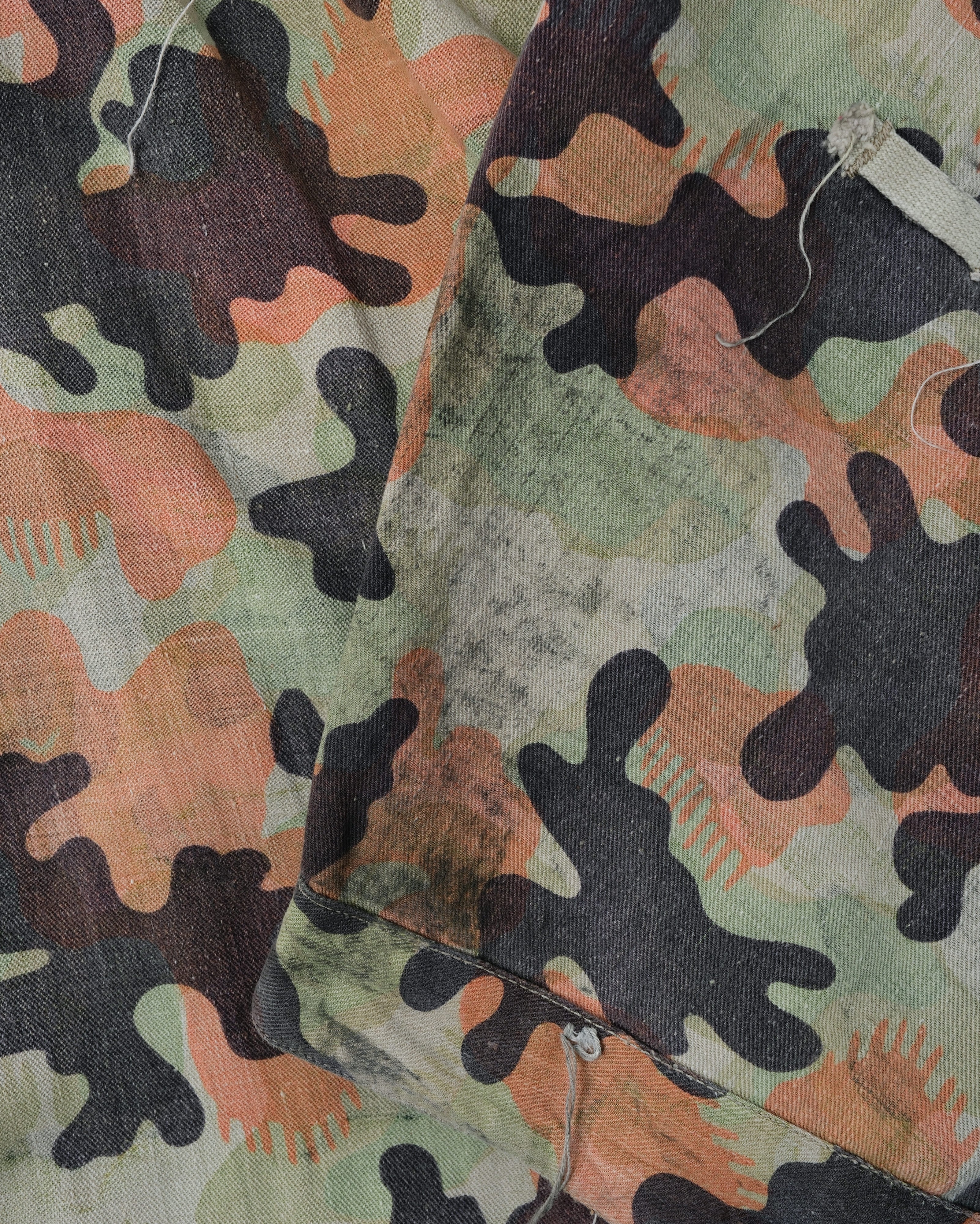 [~50's] Czechoslovakian Army Dubaky Camouflage Reversible Trousers "Modified"