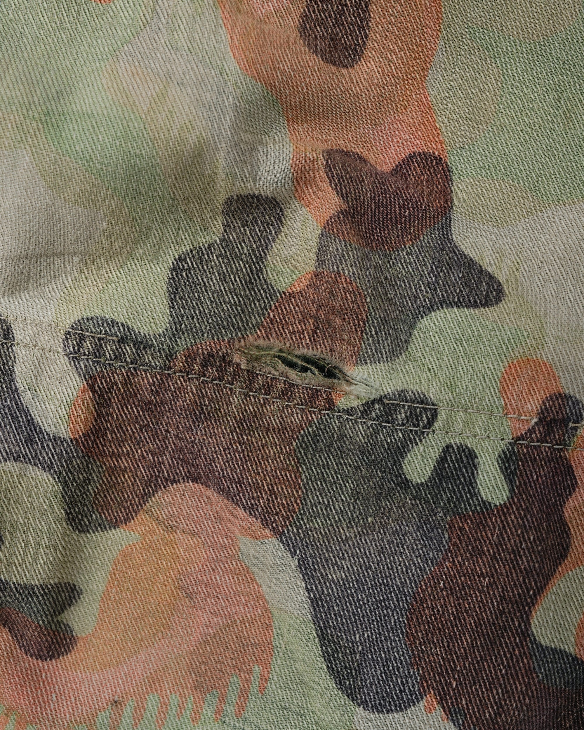 ［~50's］Czechoslovakian Army Dubaky Camouflage Reversible Trousers "Modified"