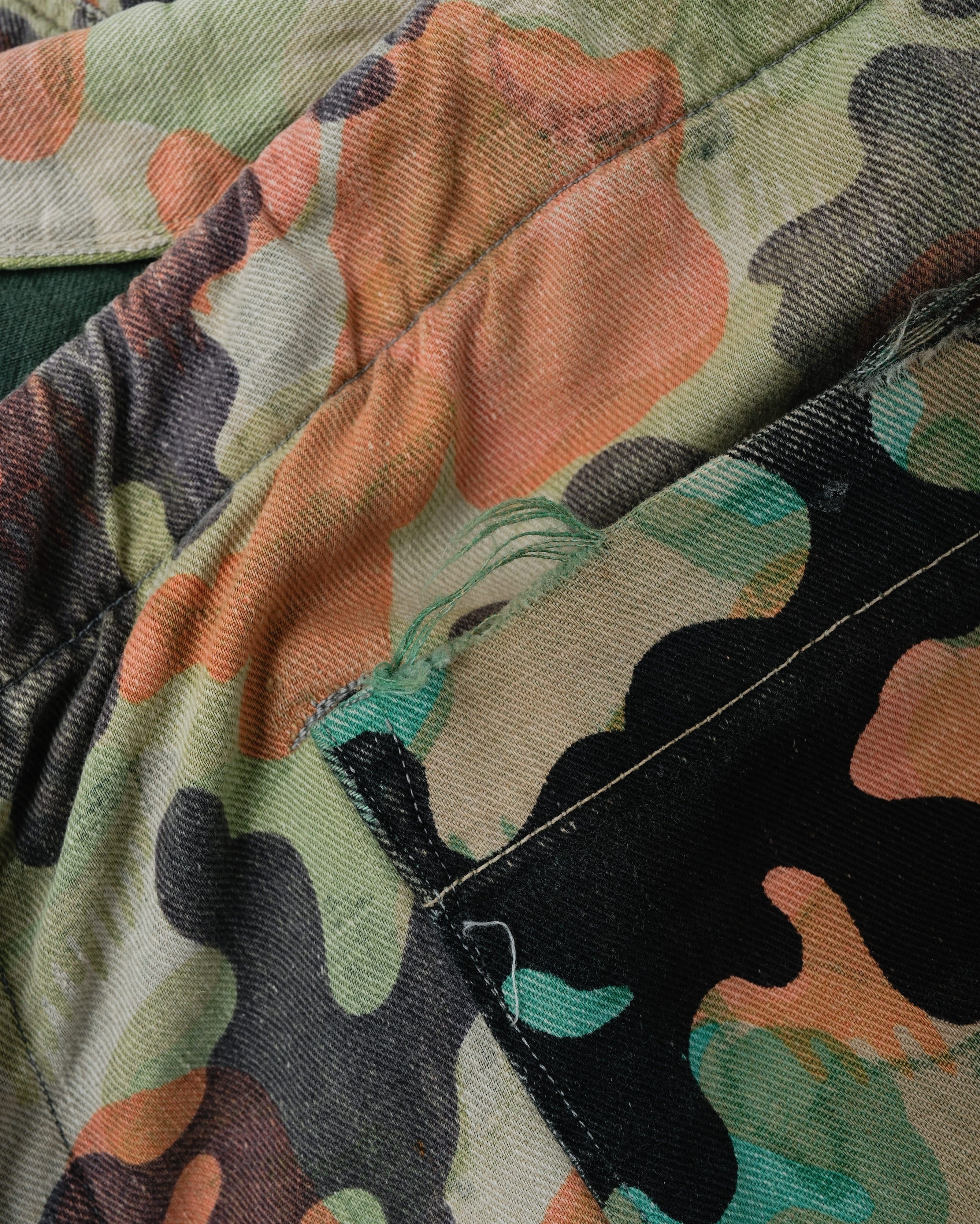 [~50's] Czechoslovakian Army Dubaky Camouflage Reversible Trousers "Modified"