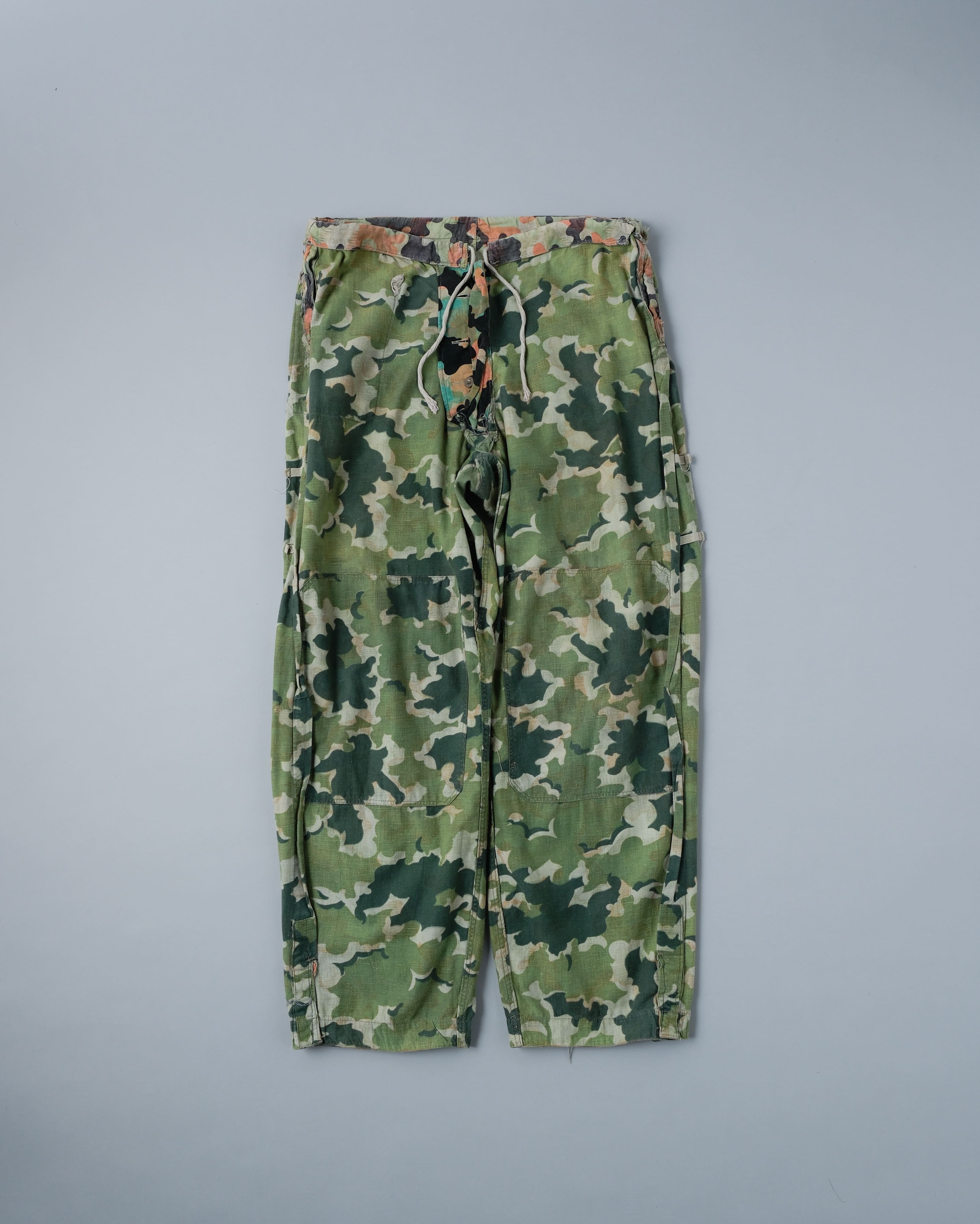 【~50's】Czechoslovakian Army Dubaky Camouflage Reversible Trousers "Modified"