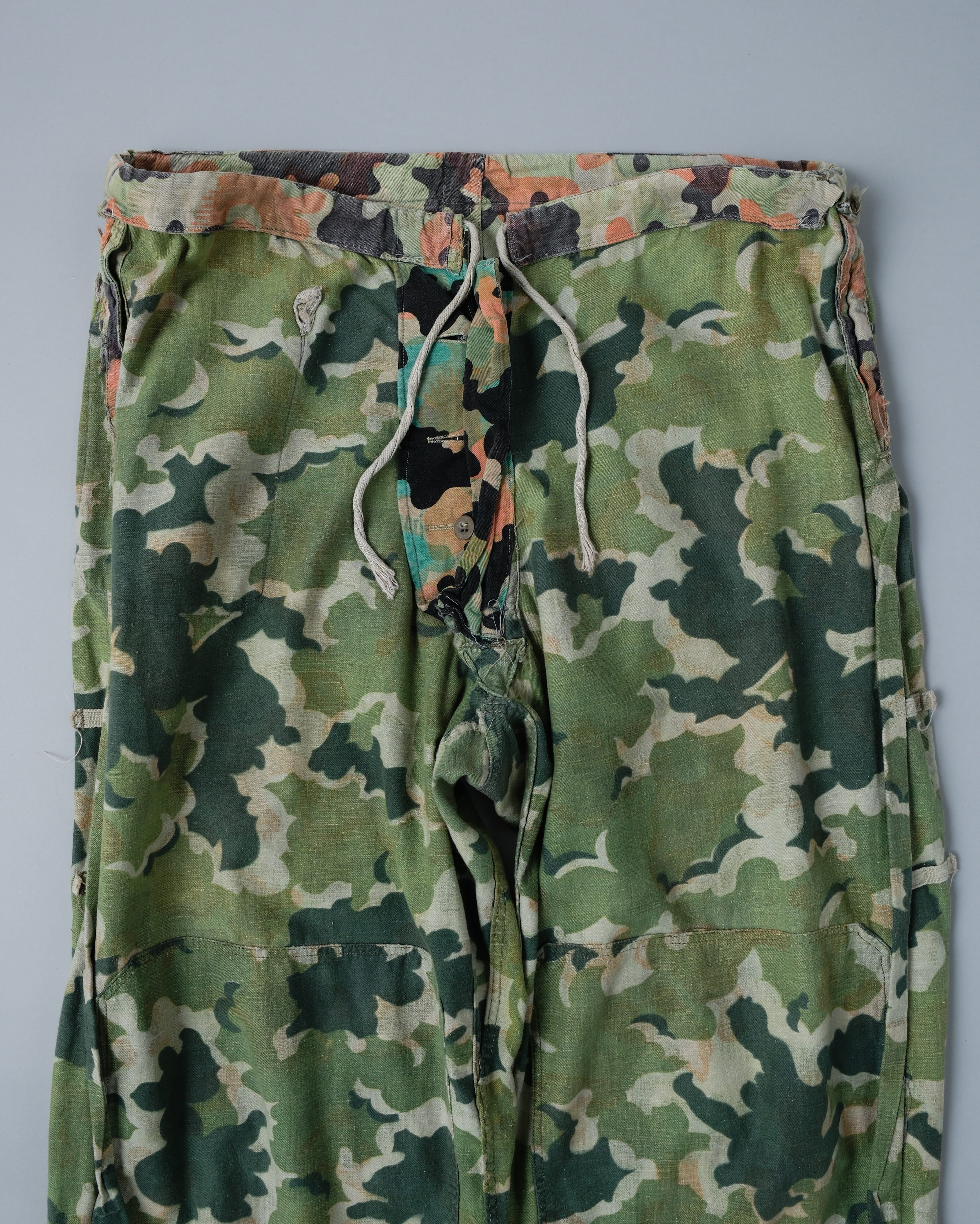 【~50's】Czechoslovakian Army Dubaky Camouflage Reversible Trousers "Modified"