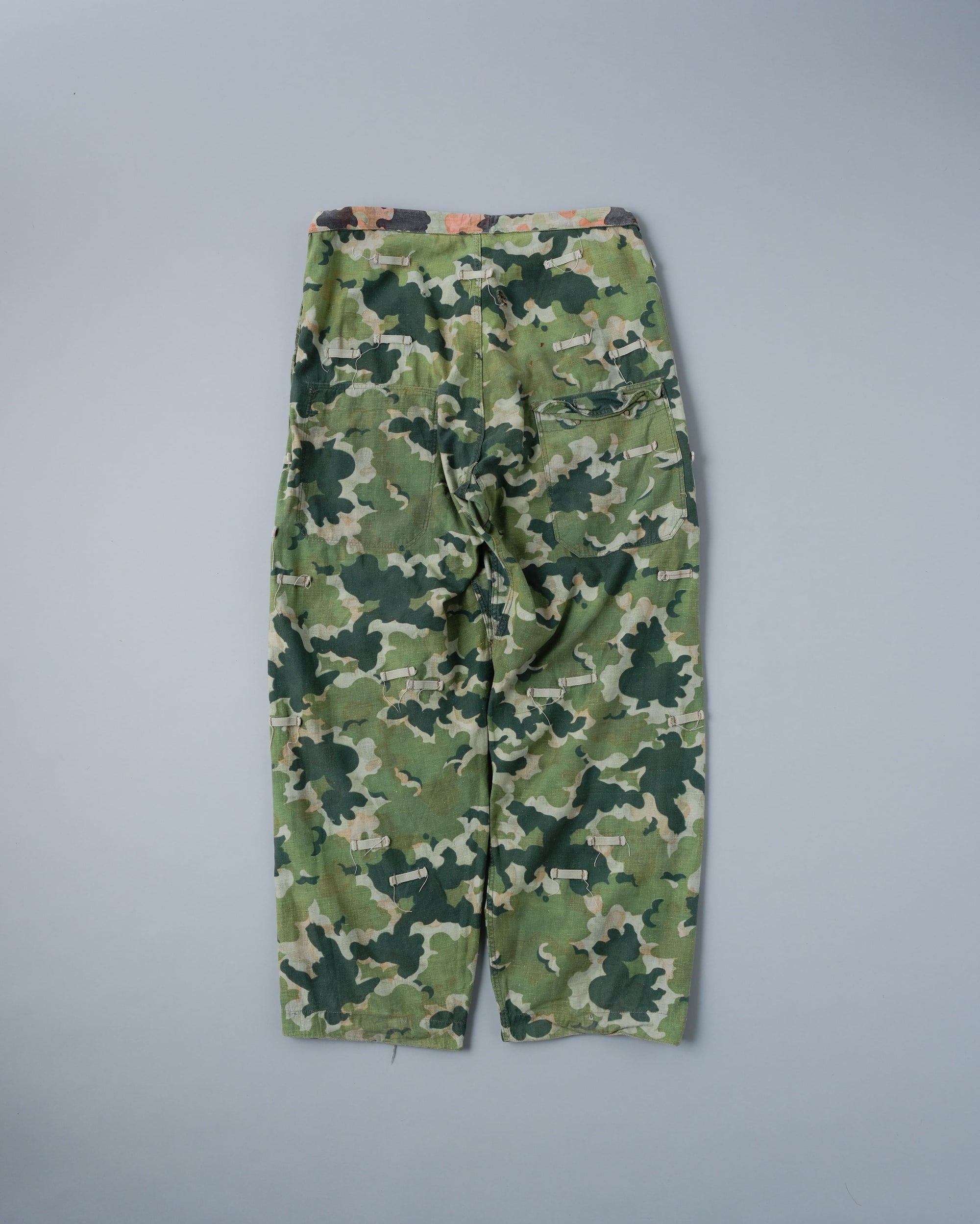 ［~50's］Czechoslovakian Army Dubaky Camouflage Reversible Trousers "Modified"