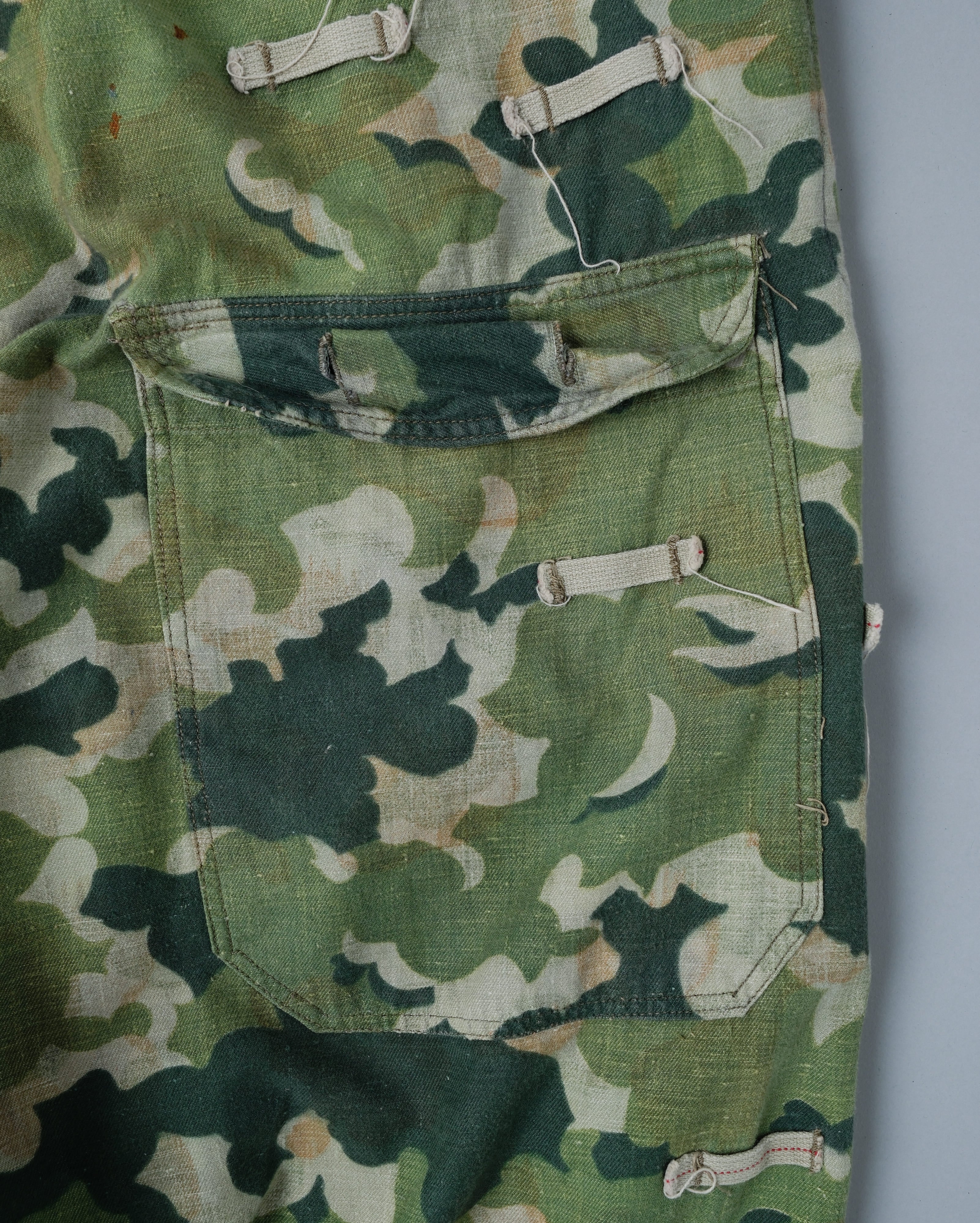 【~50's】Czechoslovakian Army Dubaky Camouflage Reversible Trousers "Modified"