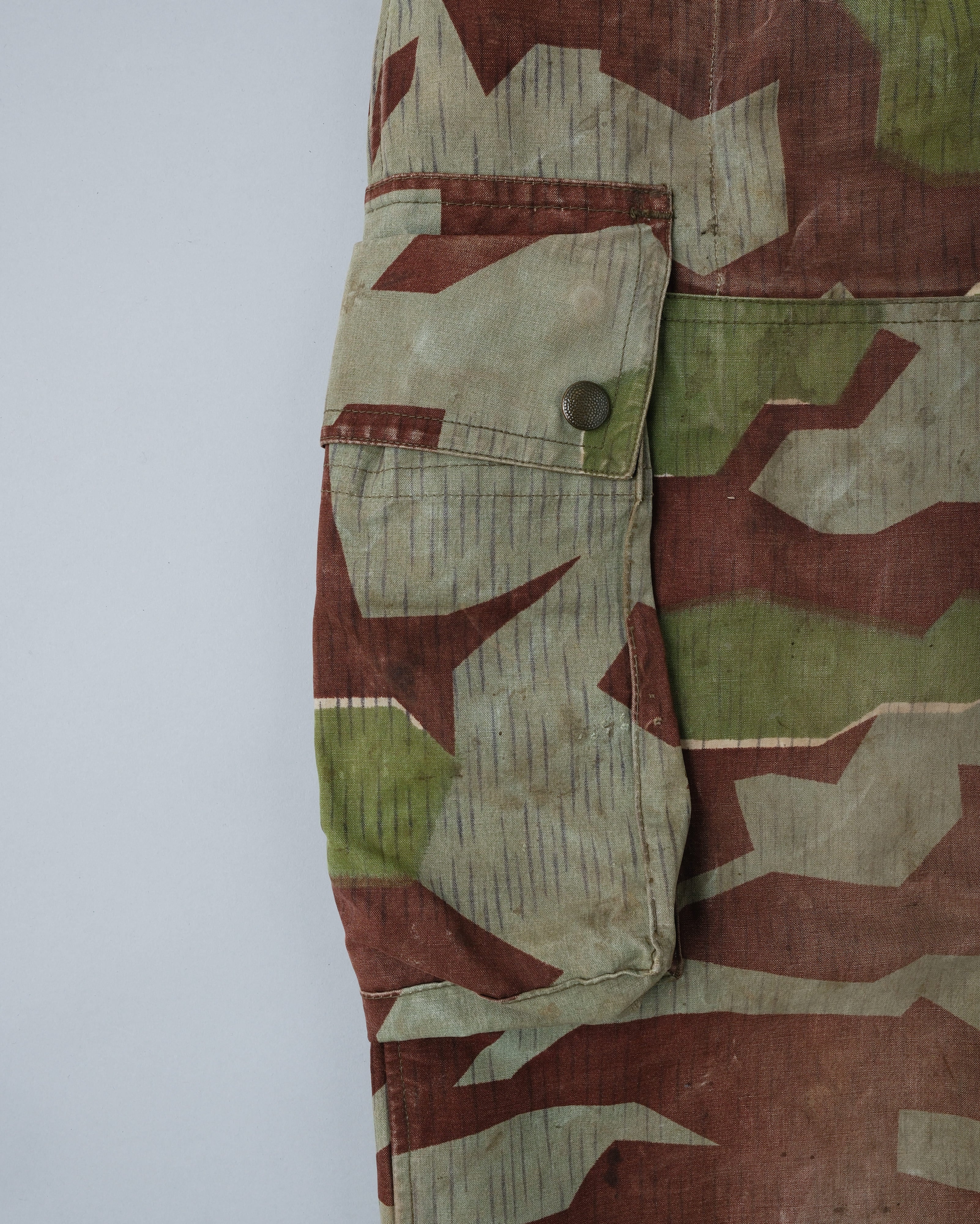 [~50's] German Army Splinter Camouflage Paratrooper Trousers Size.170-106 "Bundeswehr"