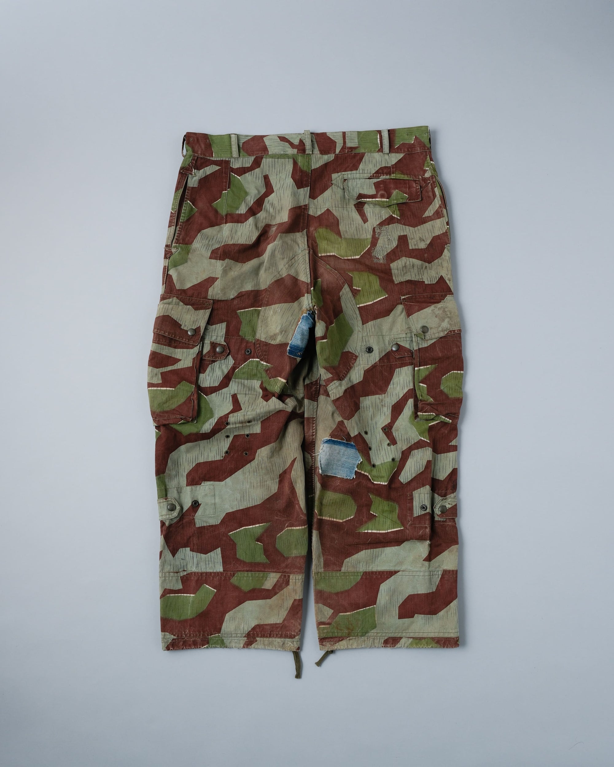 ［~50's］German Army Splinter Camouflage Paratrooper Trousers Size.170-106 "Bundeswehr"