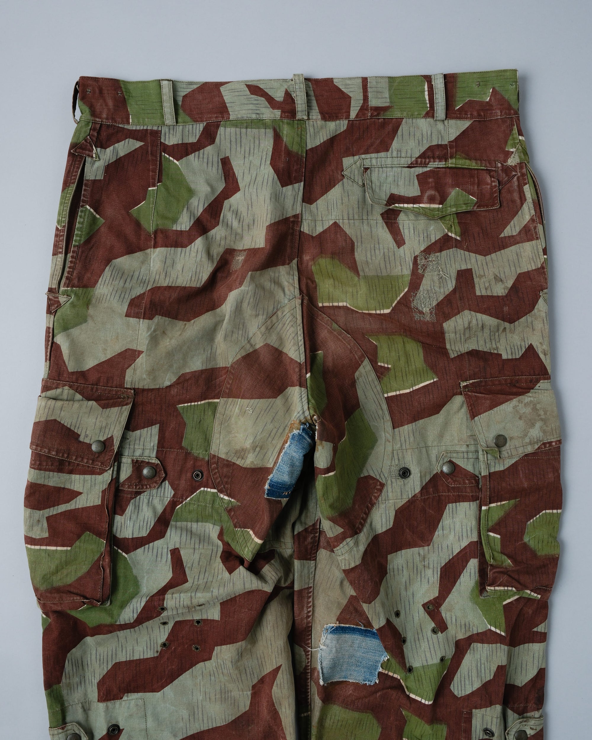 ［~50's］German Army Splinter Camouflage Paratrooper Trousers Size.170-106 "Bundeswehr"