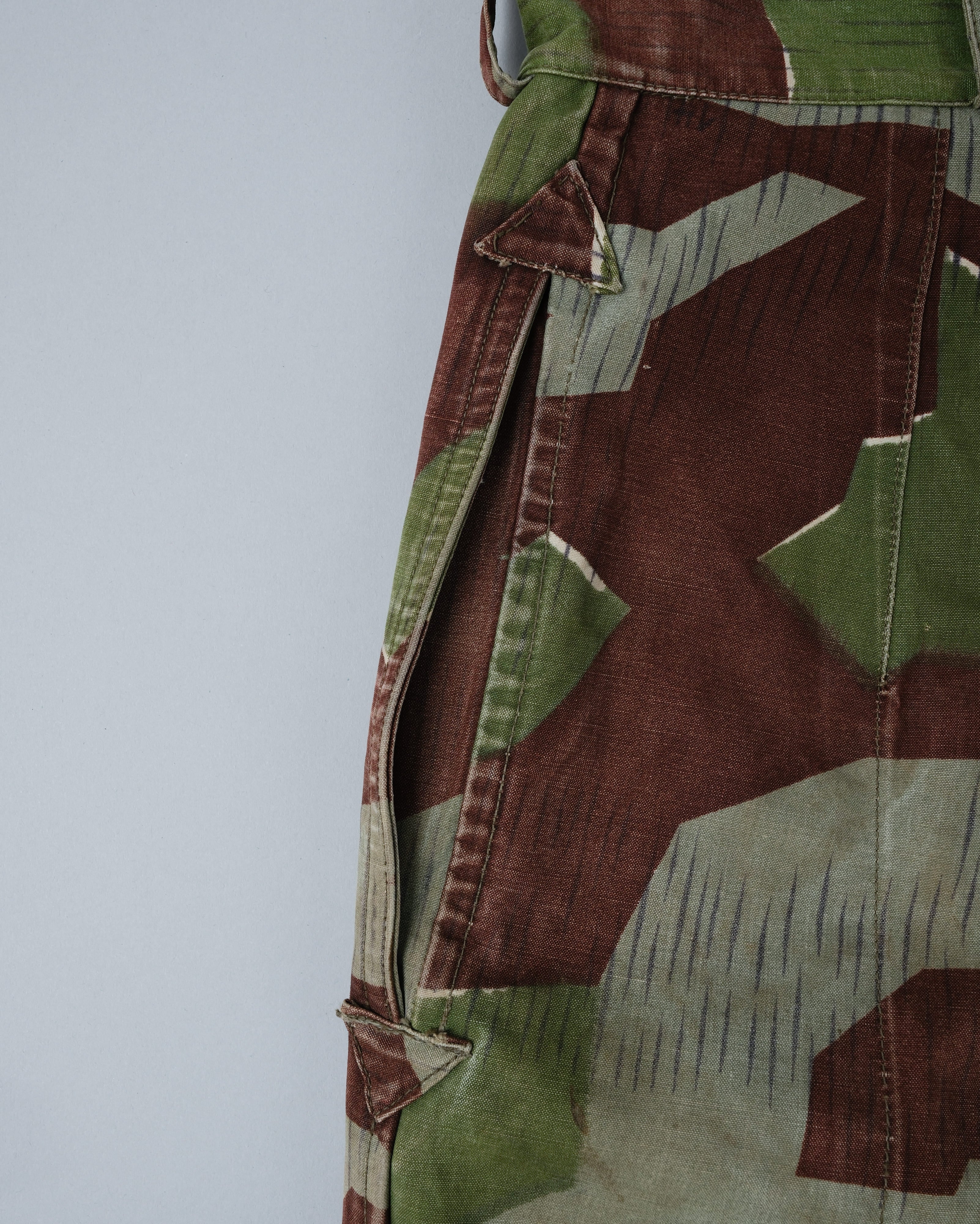 [~50's] German Army Splinter Camouflage Paratrooper Trousers Size.170-106 "Bundeswehr"