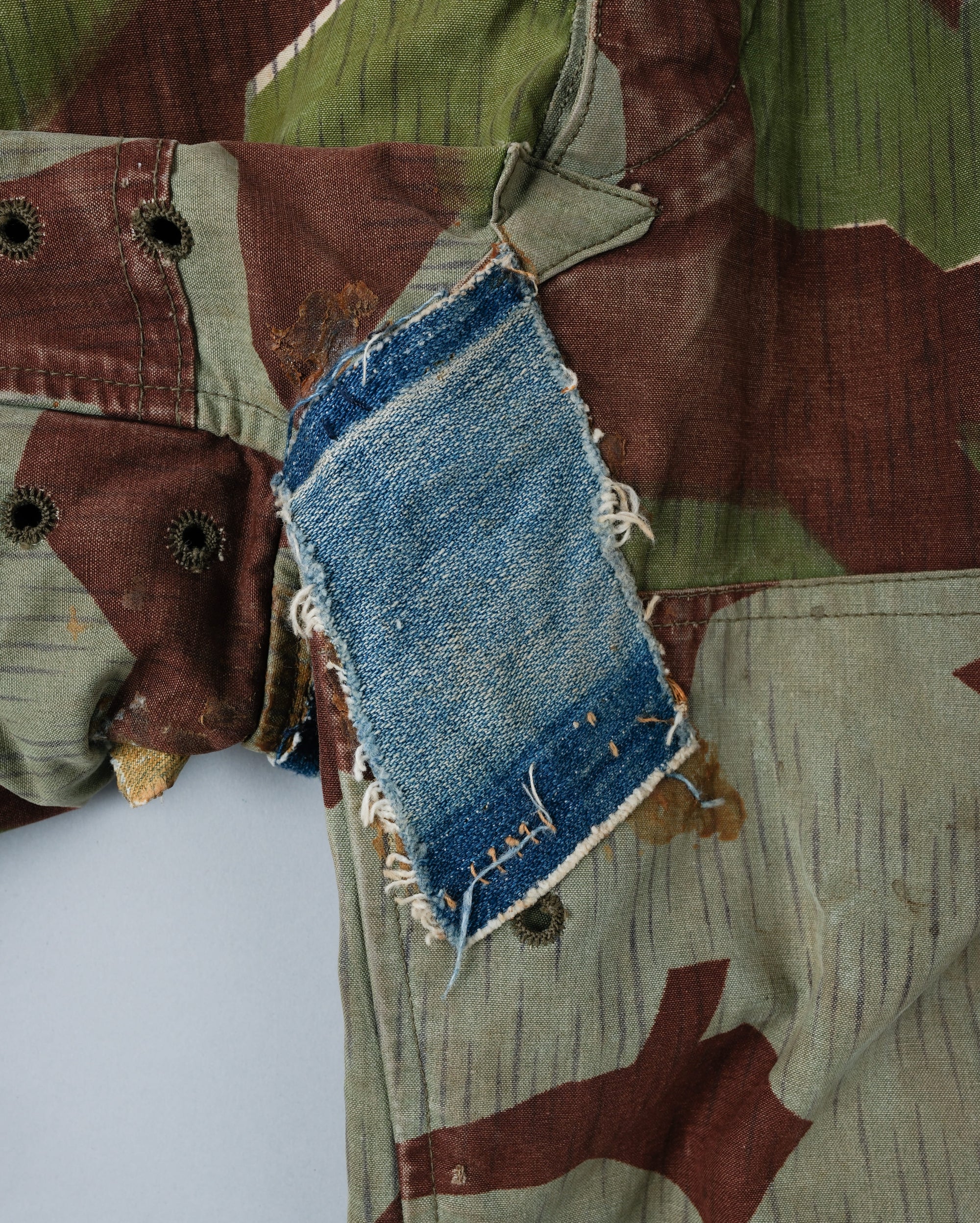 ［~50's］German Army Splinter Camouflage Paratrooper Trousers Size.170-106 "Bundeswehr"
