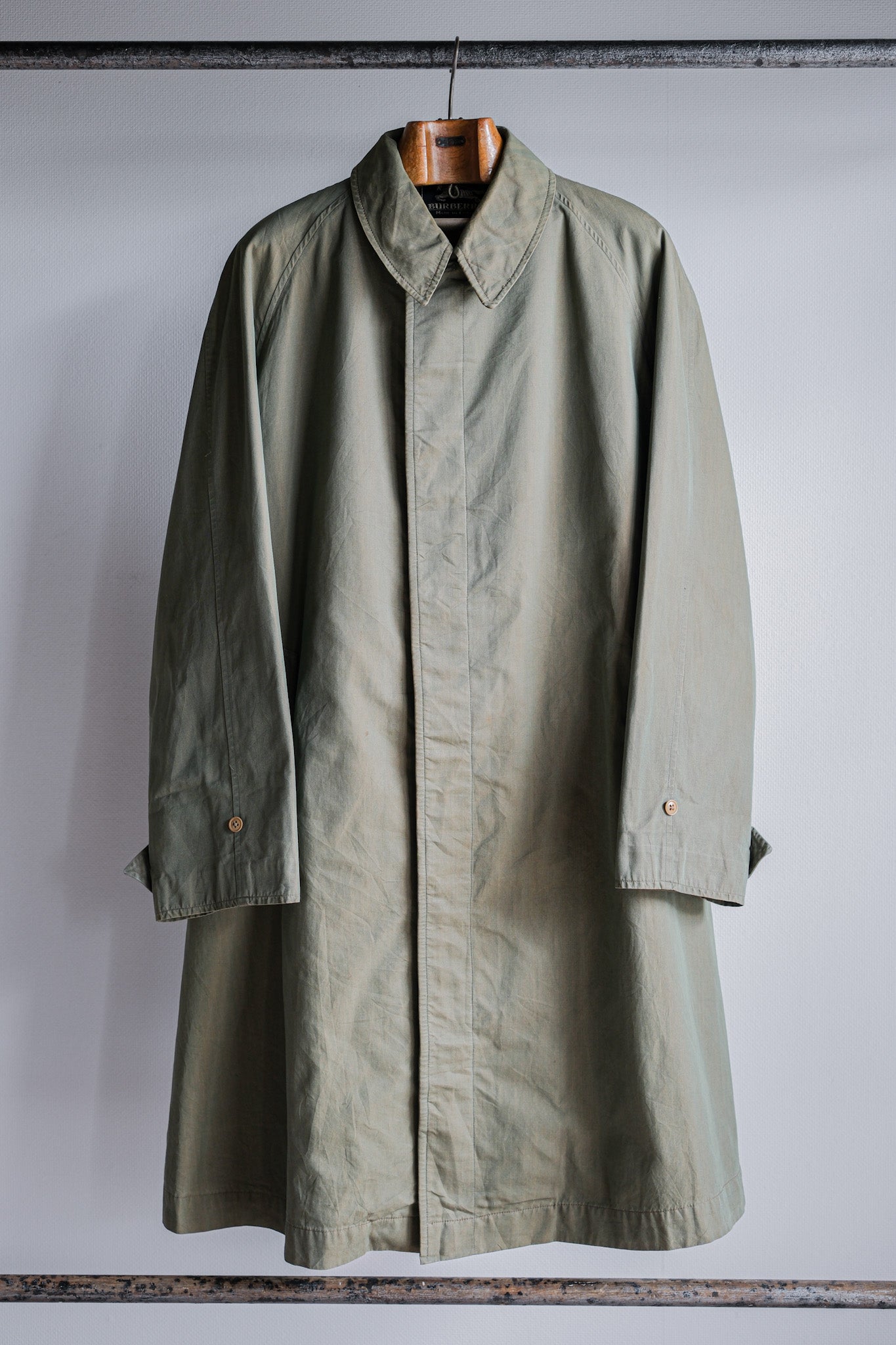 【~50's】Vintage Burberrys Raglan Sleeve Balmacaan Coat C100 "TAMAMUSHI"