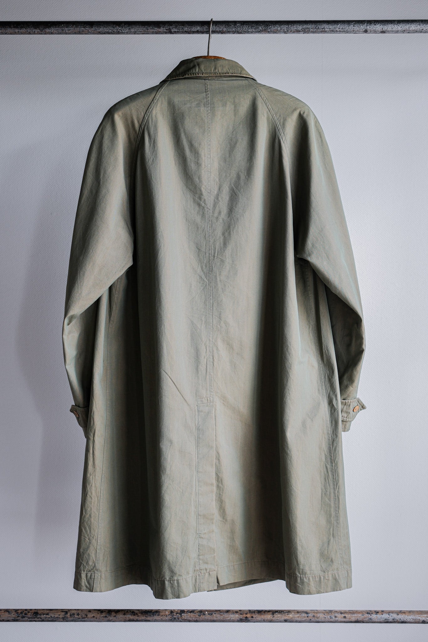 ［~50's］Vintage Burberrys Raglan Sleeve Balmacaan Coat C100 "TAMAMUSHI"