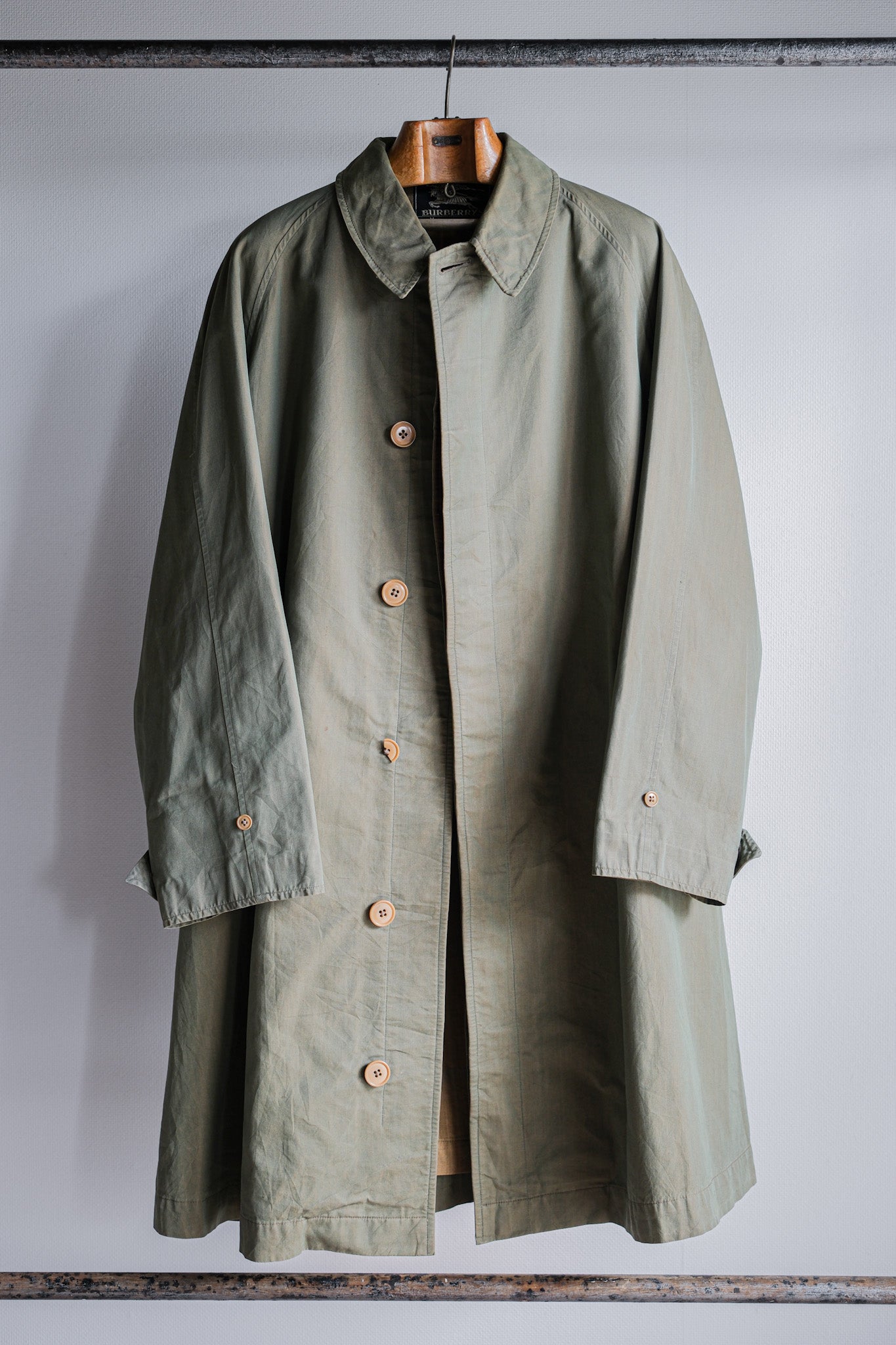 ［~50's］Vintage Burberrys Raglan Sleeve Balmacaan Coat C100 "TAMAMUSHI"