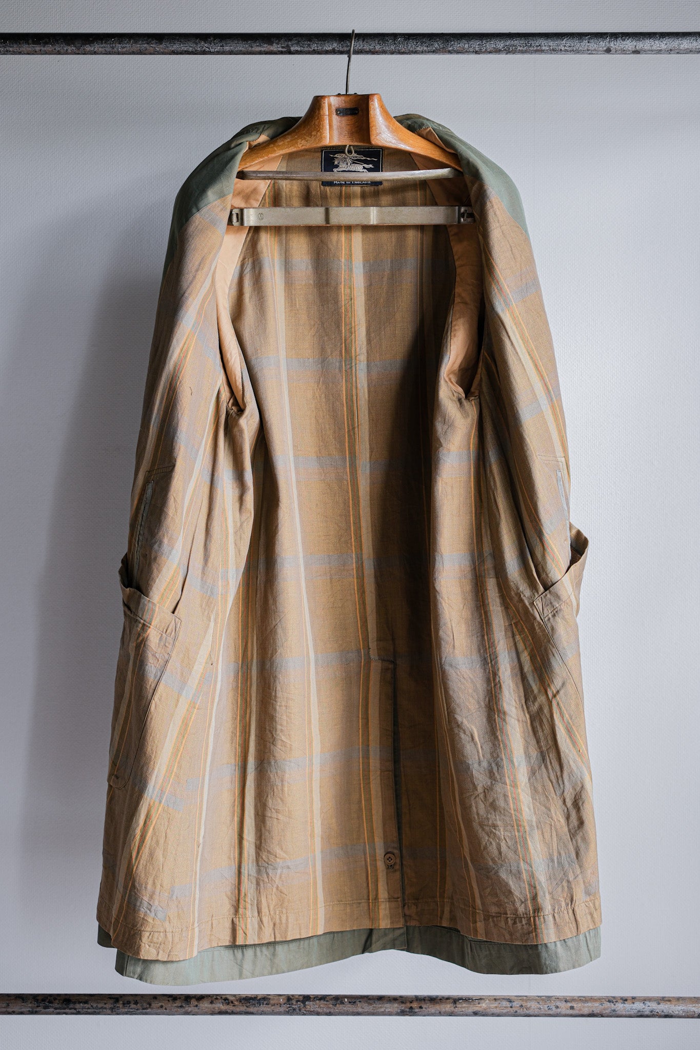 ［~50's］Vintage Burberrys Raglan Sleeve Balmacaan Coat C100 "TAMAMUSHI"