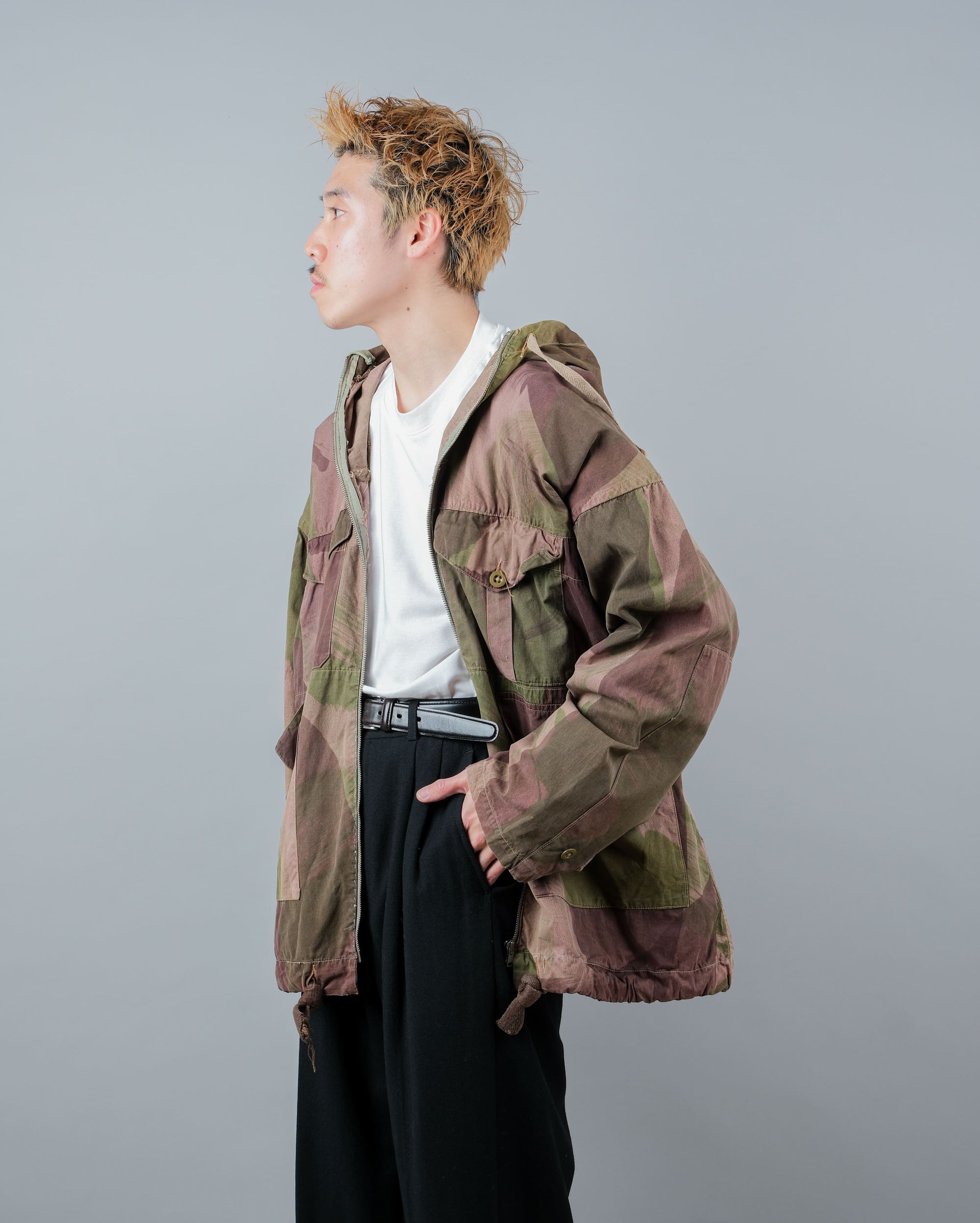 ［~40's］WWⅡ British Army Camouflage Windproof Smock Size.5 "SAS" "Modified"