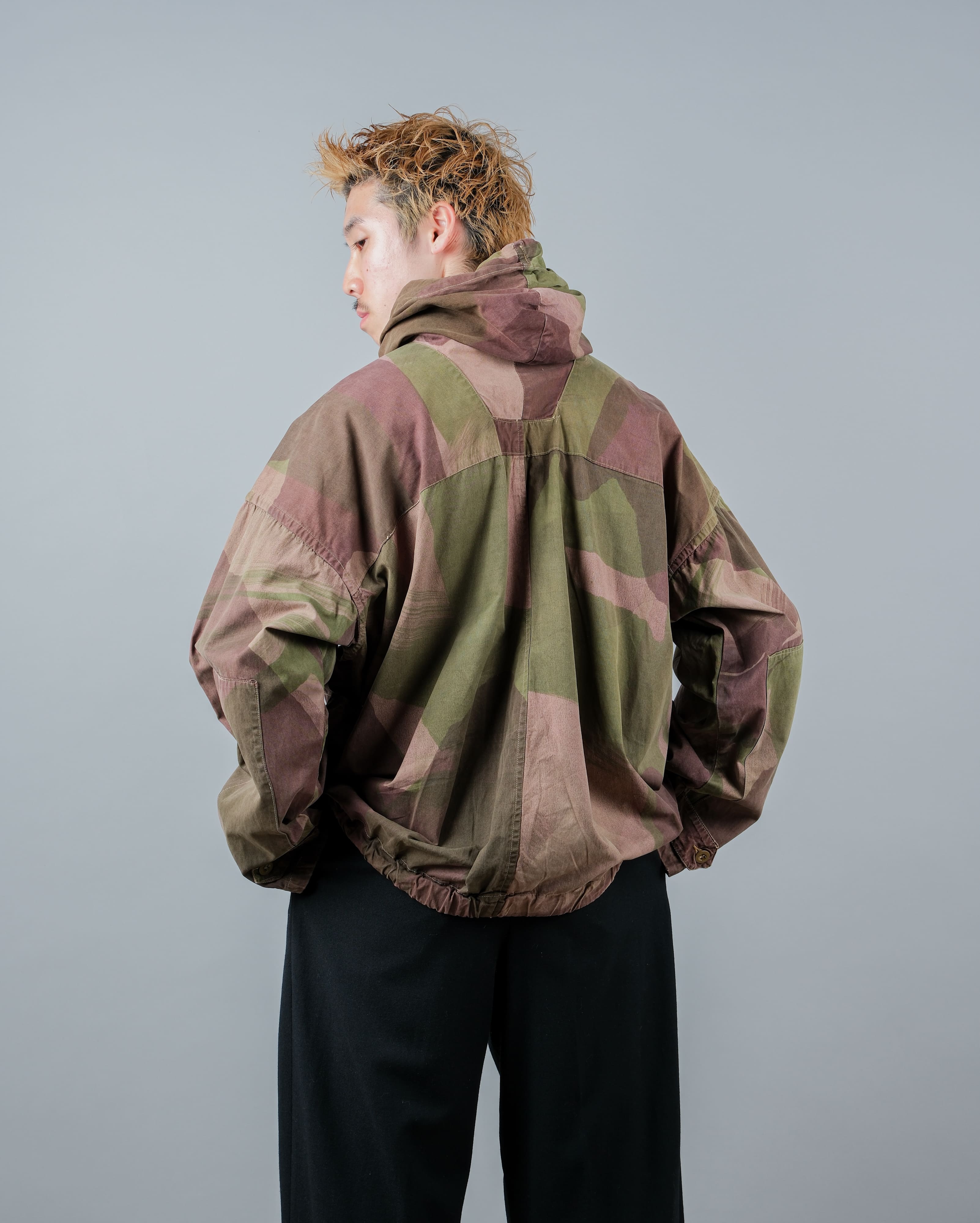 【~40's】WWⅡ British Army Camouflage Windproof Smock Size.5 "SAS" "Modified"