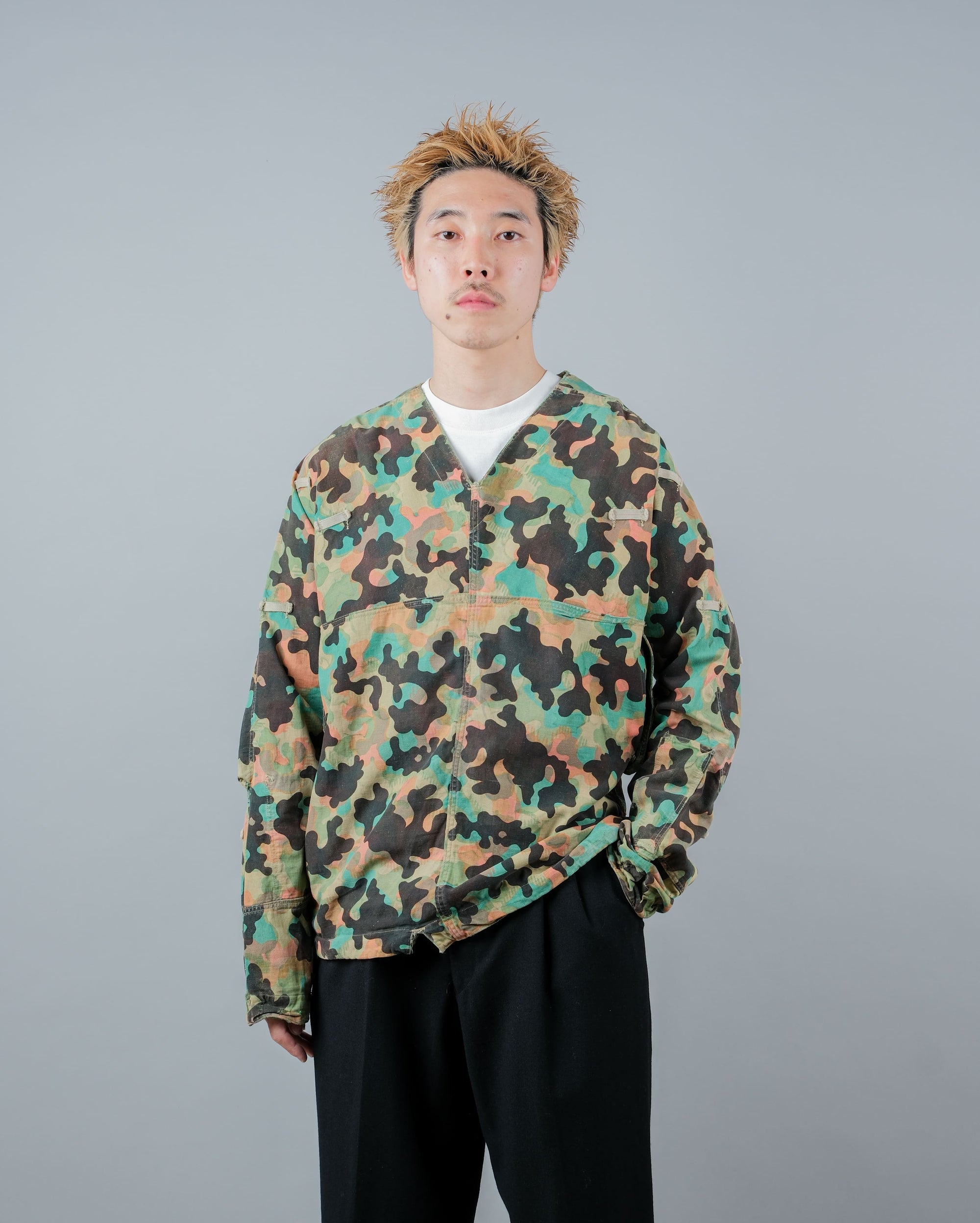 ［~50's］Czechoslovakian Army Dubaky Camouflage Reversible Smock "Modified"
