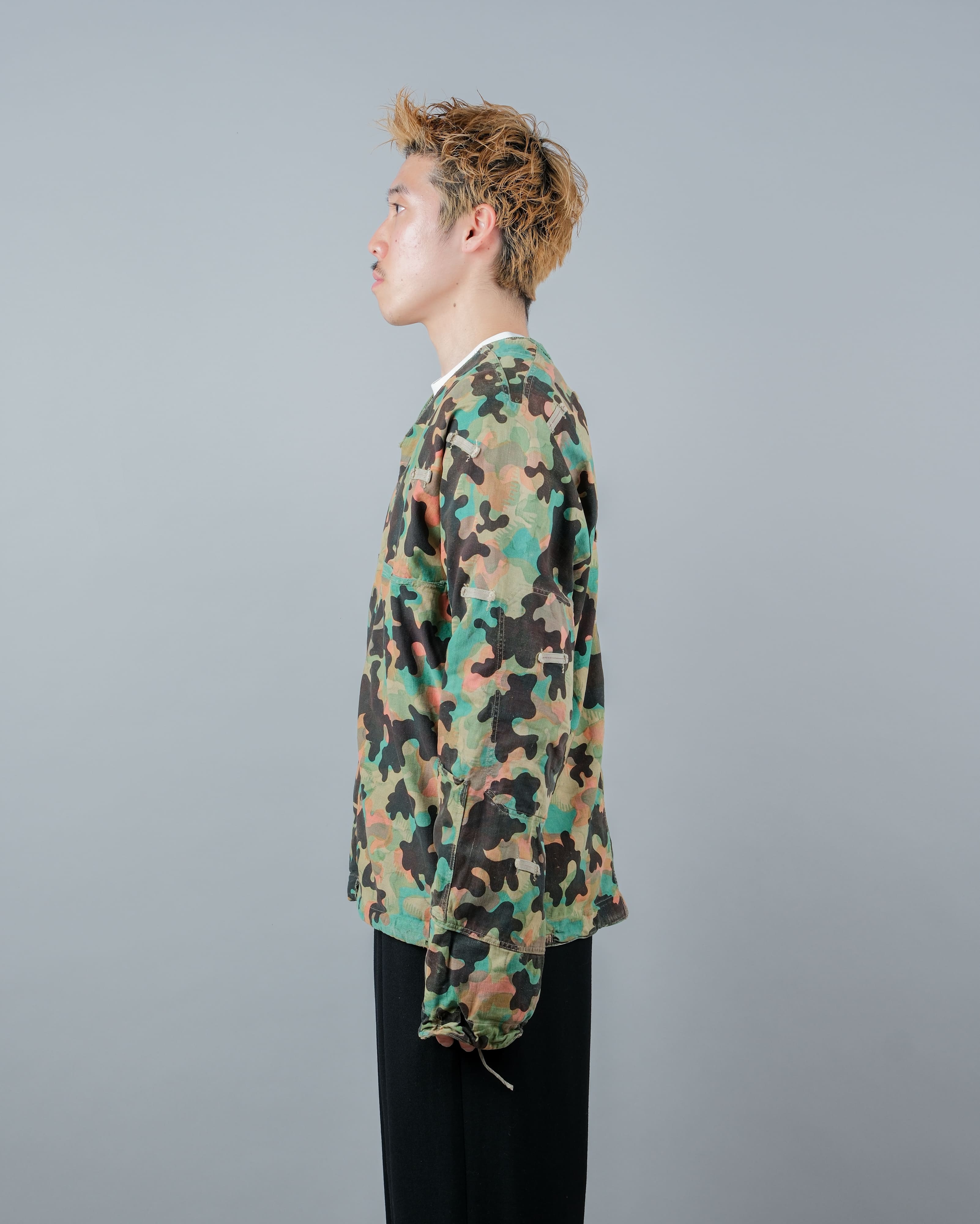 【~50's】Czechoslovakian Army Dubaky Camouflage Reversible Smock "Modified"