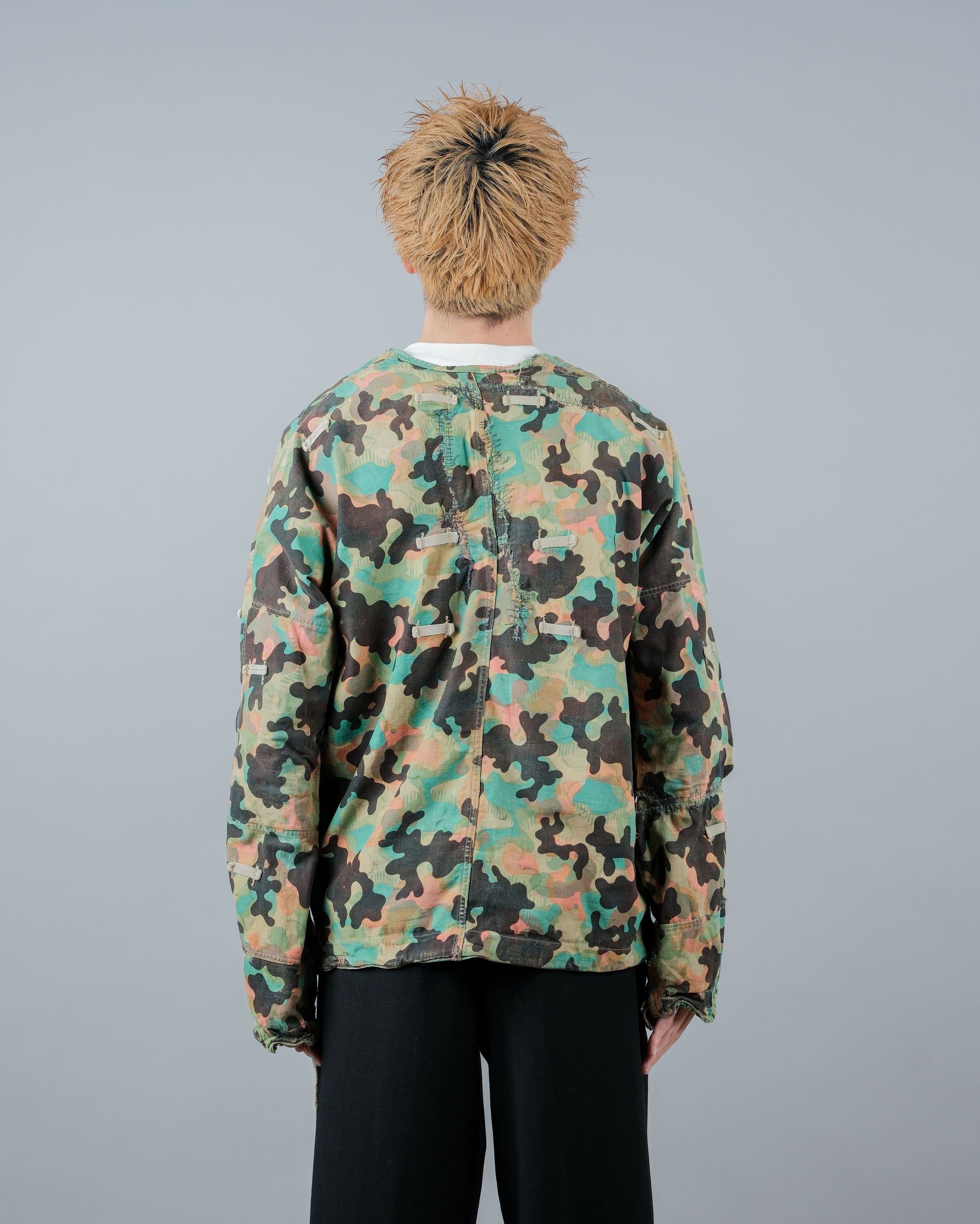 ［~50's］Czechoslovakian Army Dubaky Camouflage Reversible Smock "Modified"