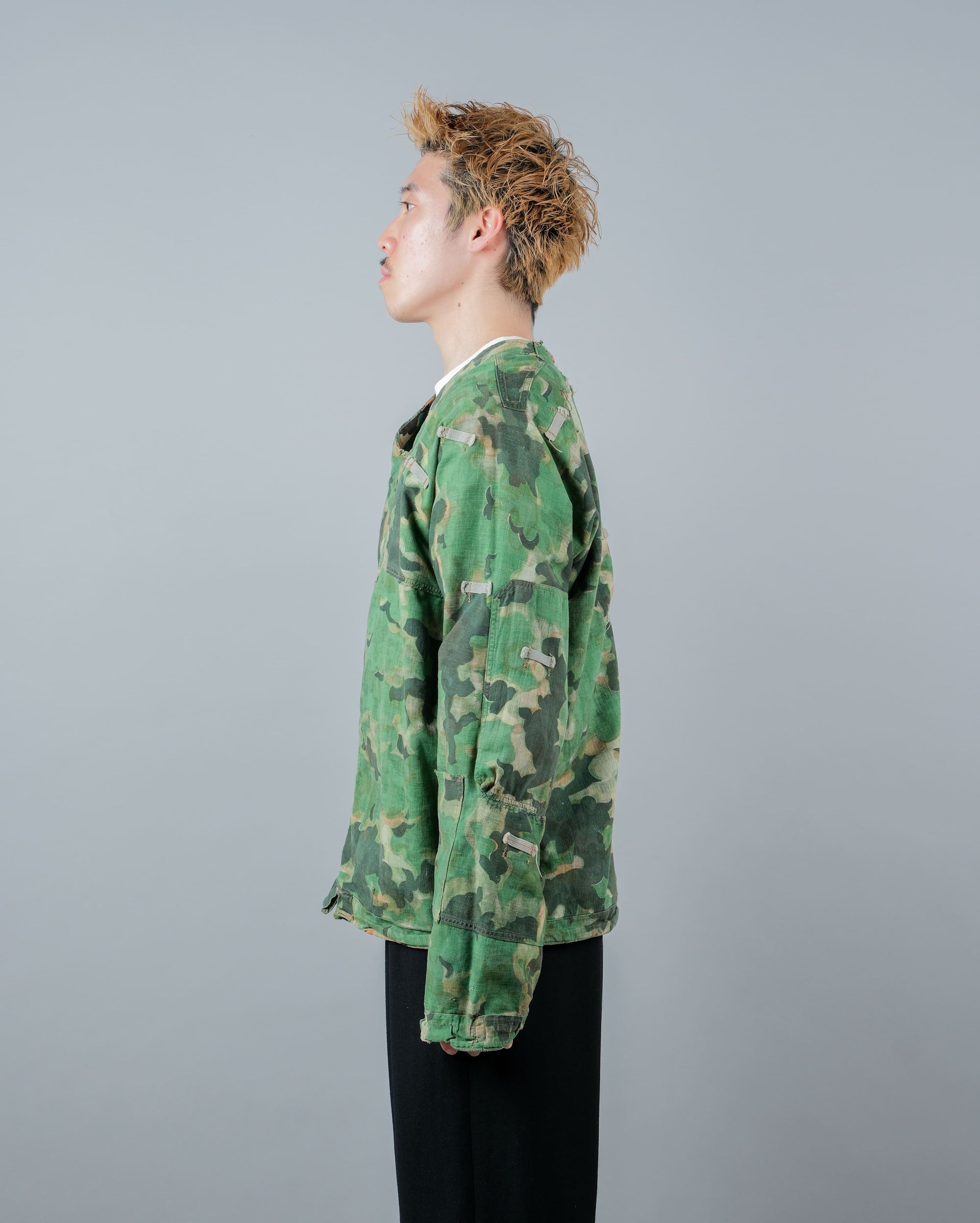 ［~50's］Czechoslovakian Army Dubaky Camouflage Reversible Smock "Modified"