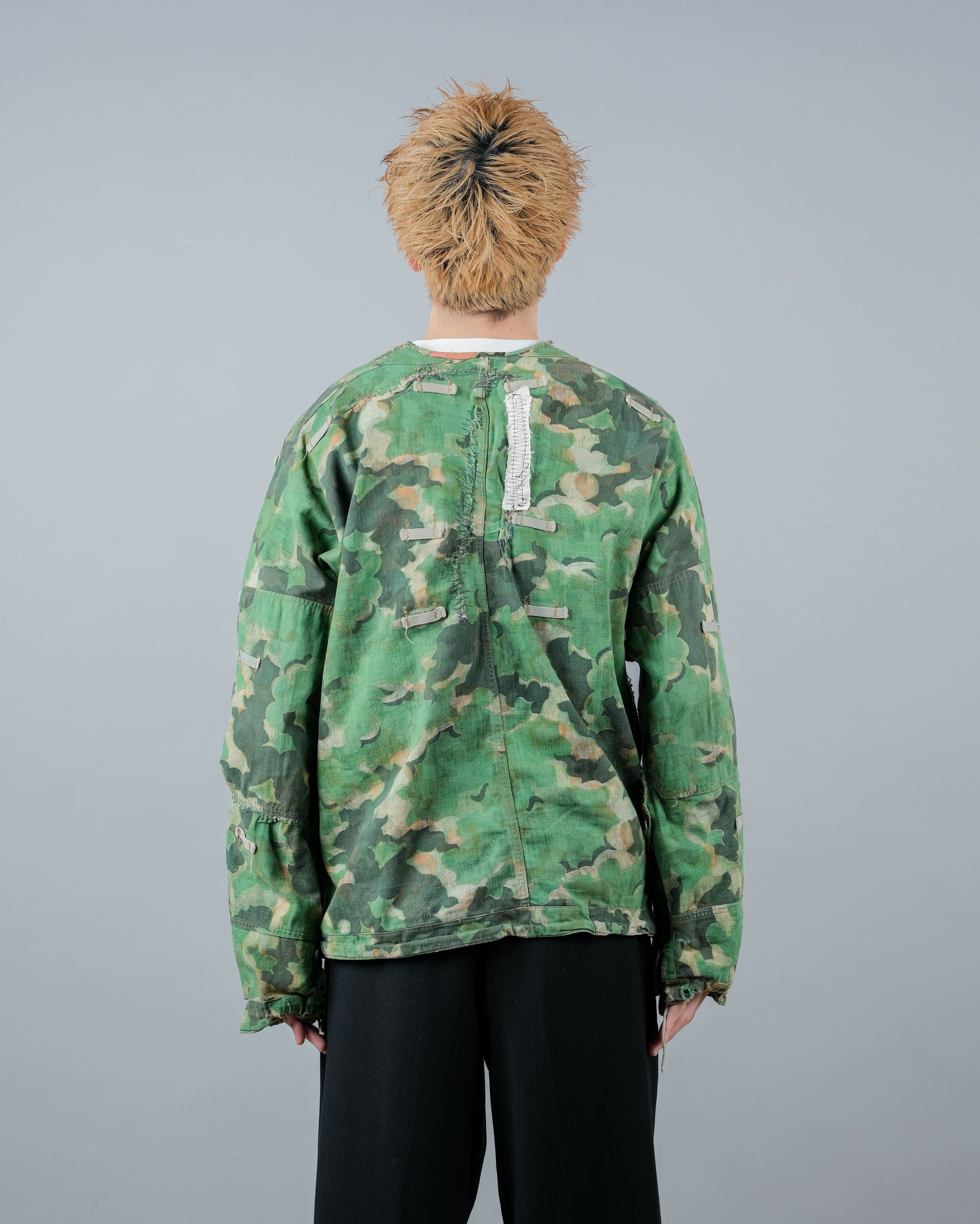 ［~50's］Czechoslovakian Army Dubaky Camouflage Reversible Smock "Modified"