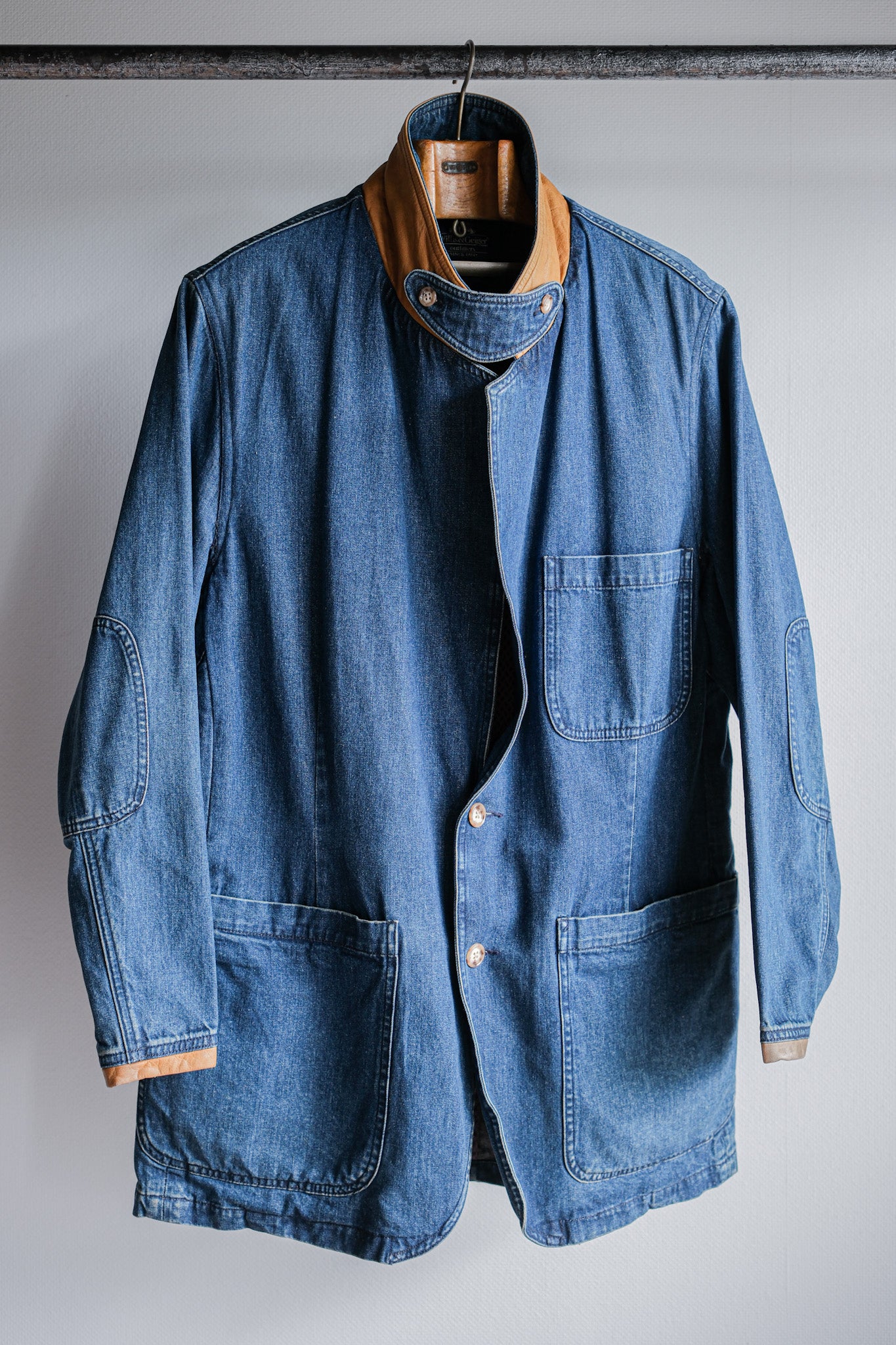 【~90's】Vintage Willis&Geiger High Ridge Lodge Denim Jacket Size.M