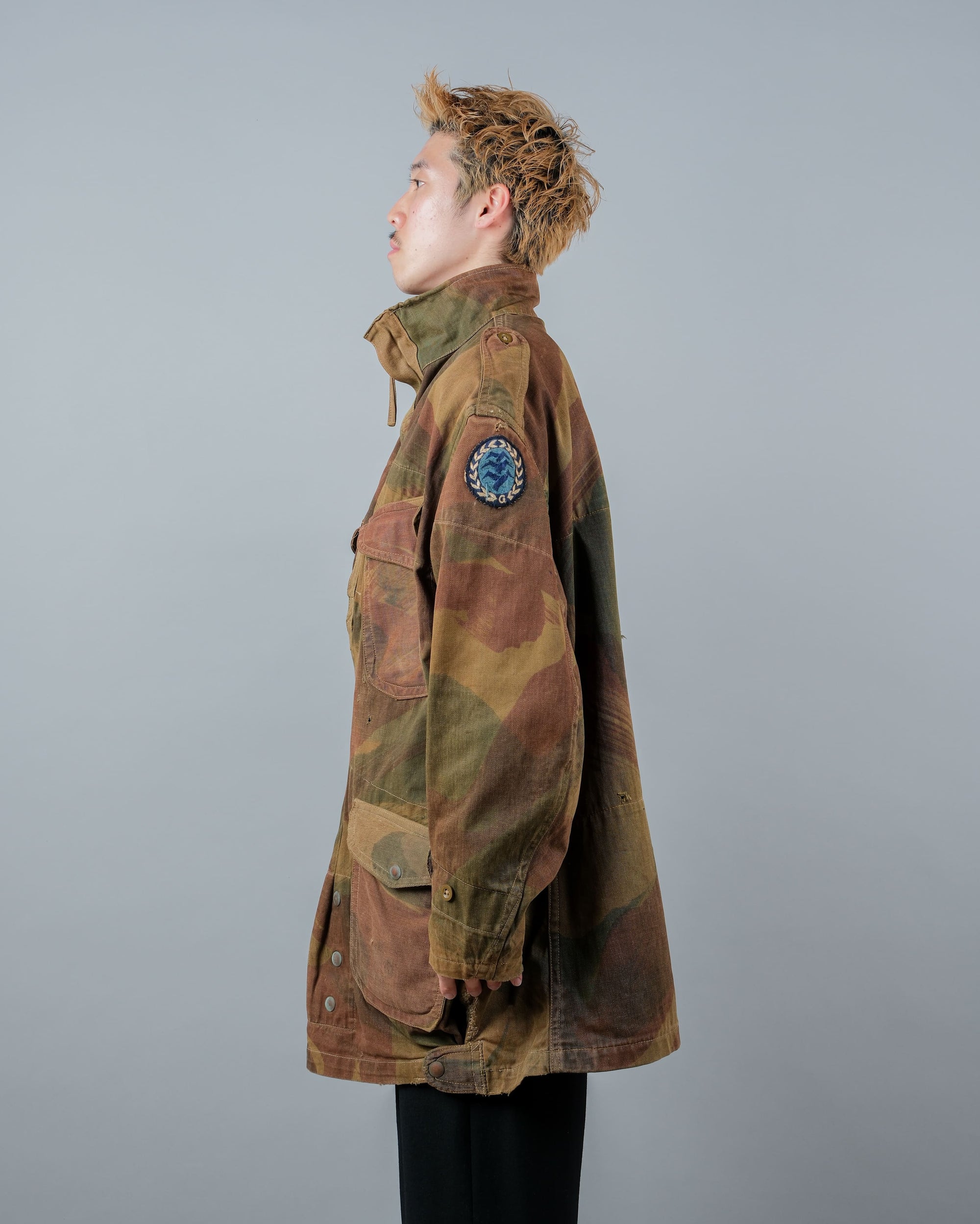 ［~50's］British Army Airborne Troops Brushstroke Camouflage Denison Smock Size.5 "SAS" "2nd Pattern"