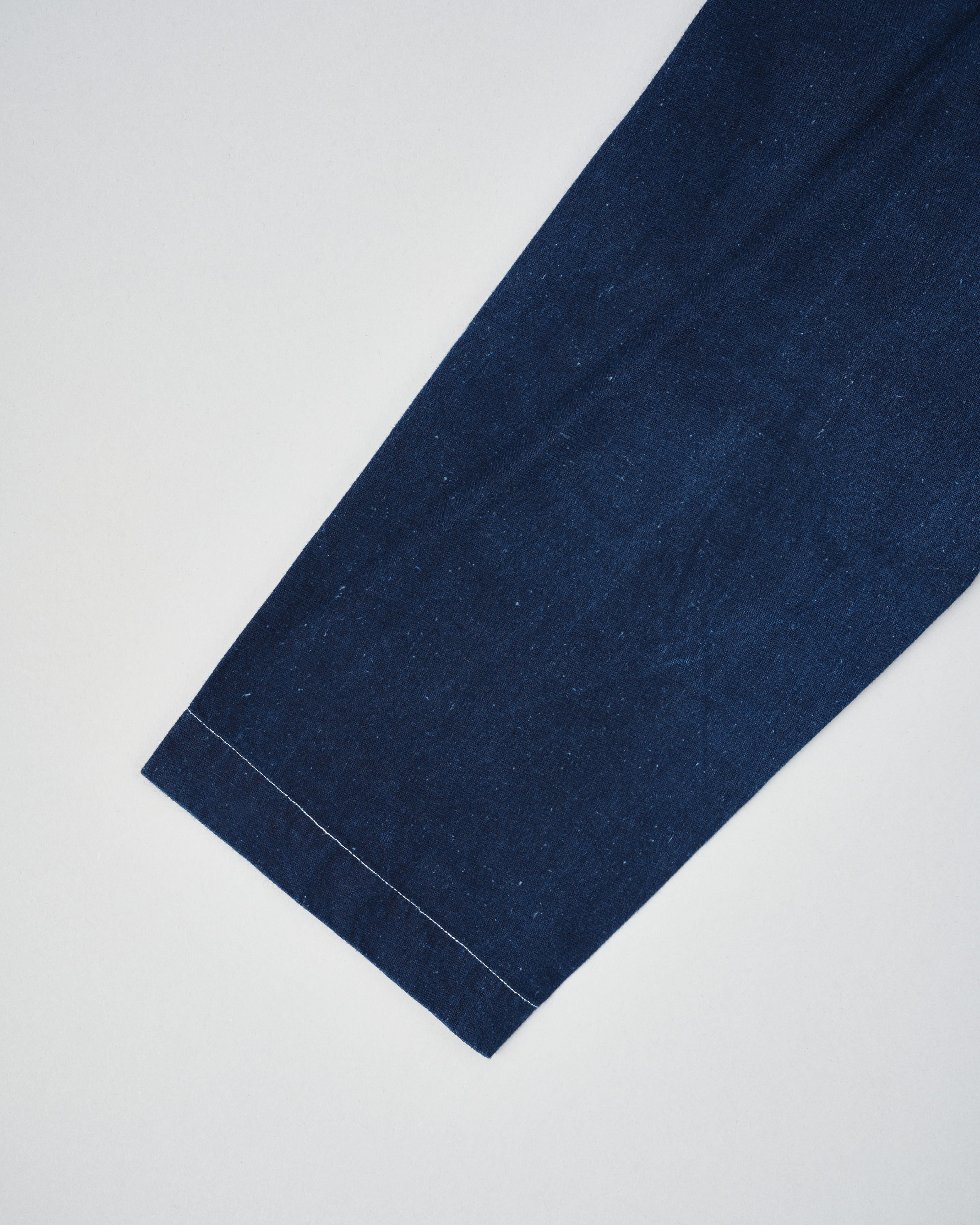 [~ 50's] Veste de travail en coton indigo de Chine française Taille 54