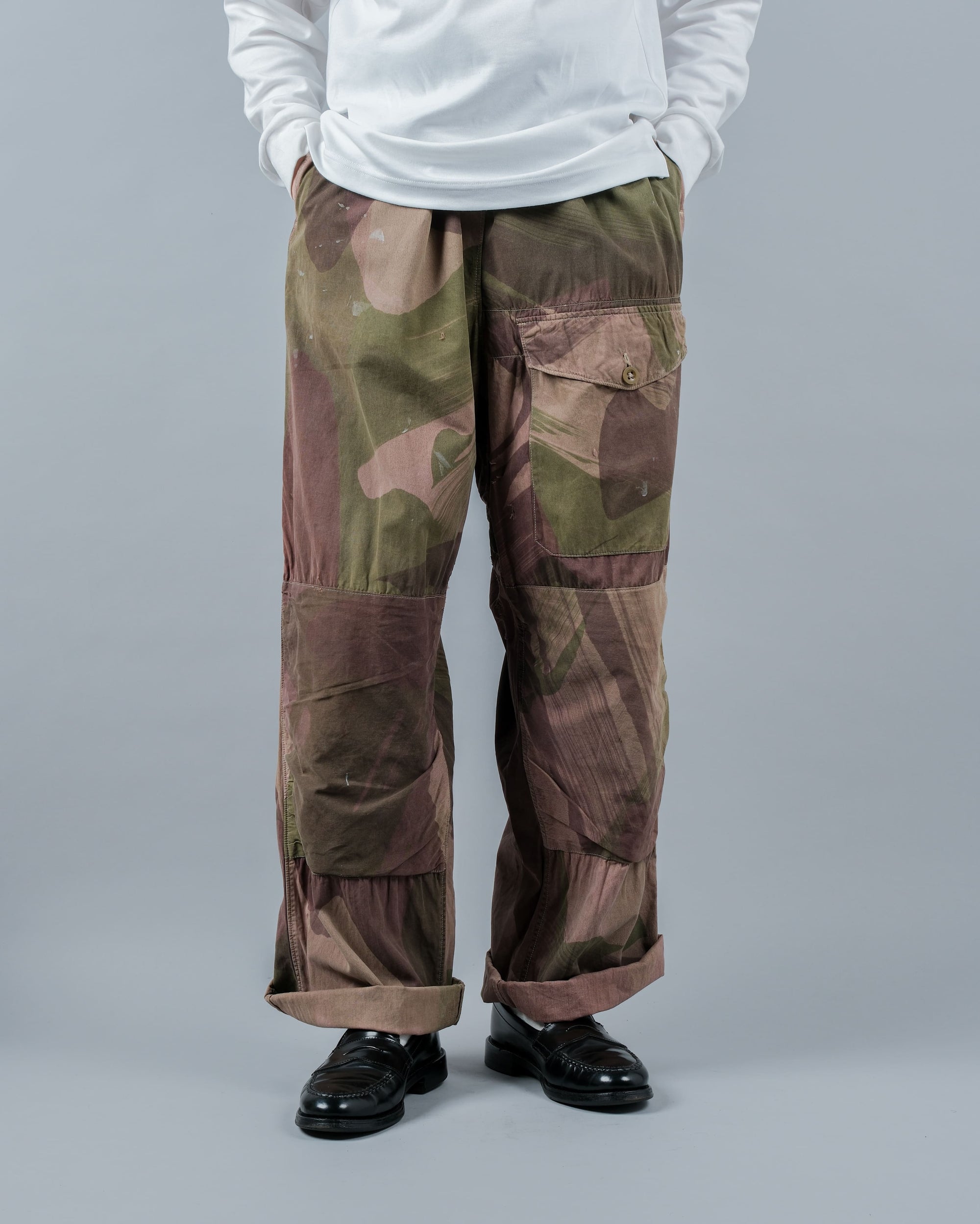 ［~40's］WWⅡ British Army Camouflage Windproof Trousers "SAS"