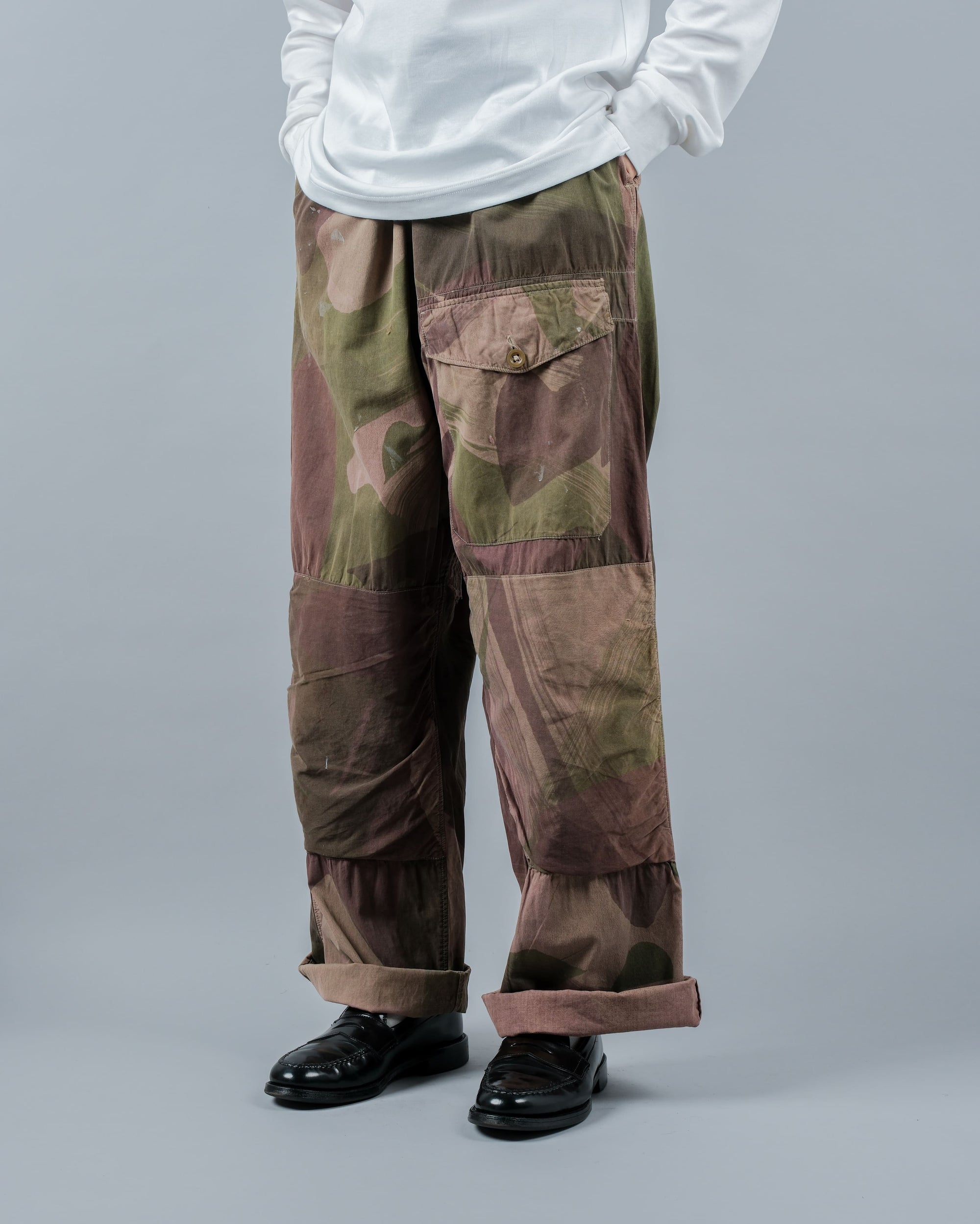［~40's］WWⅡ British Army Camouflage Windproof Trousers "SAS"