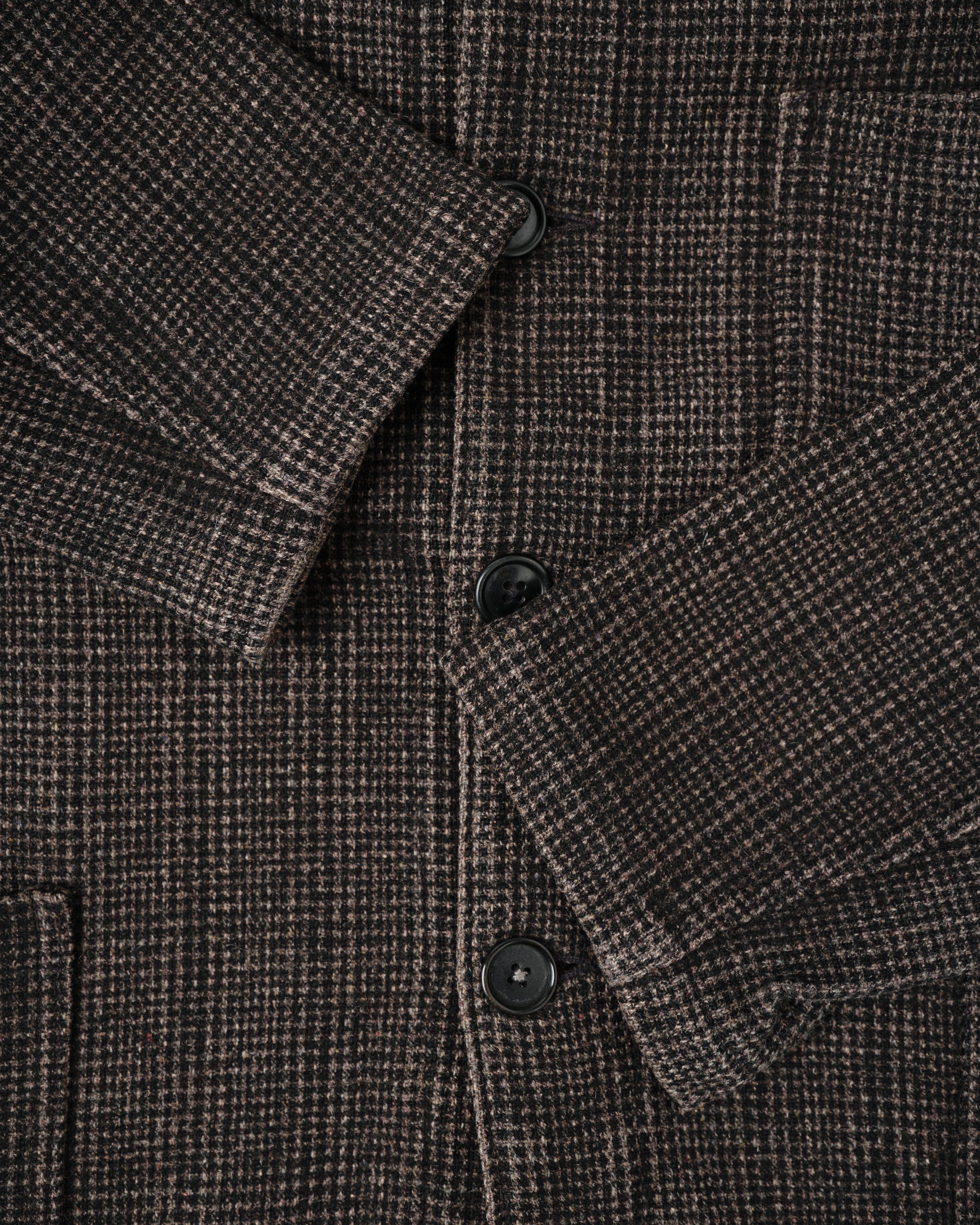 【~50’s】French Vintage Wool Plaid Work Jacket "Pascal"