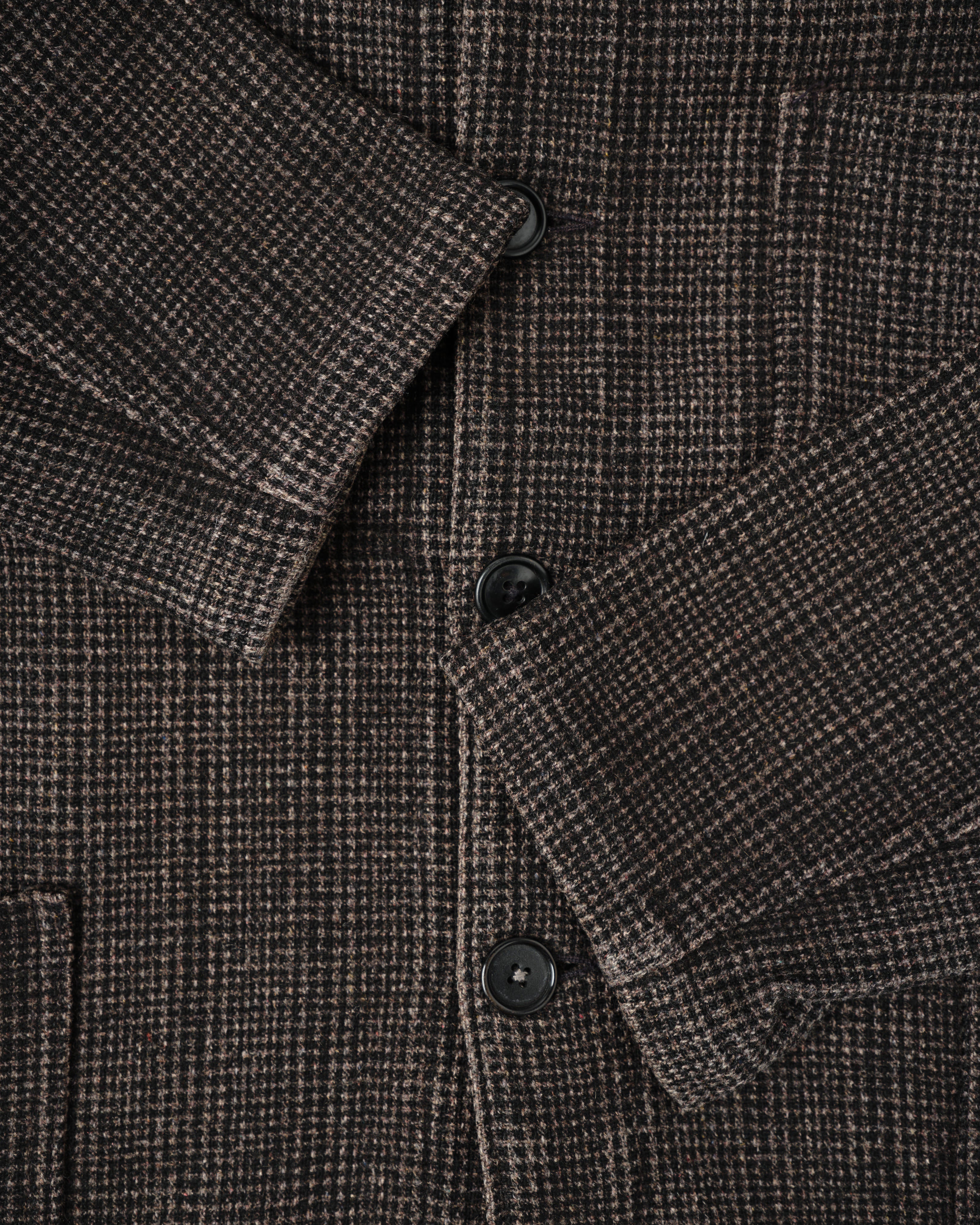 [~50’s] French Vintage Wool Plaid Work Jacket "Pascal"