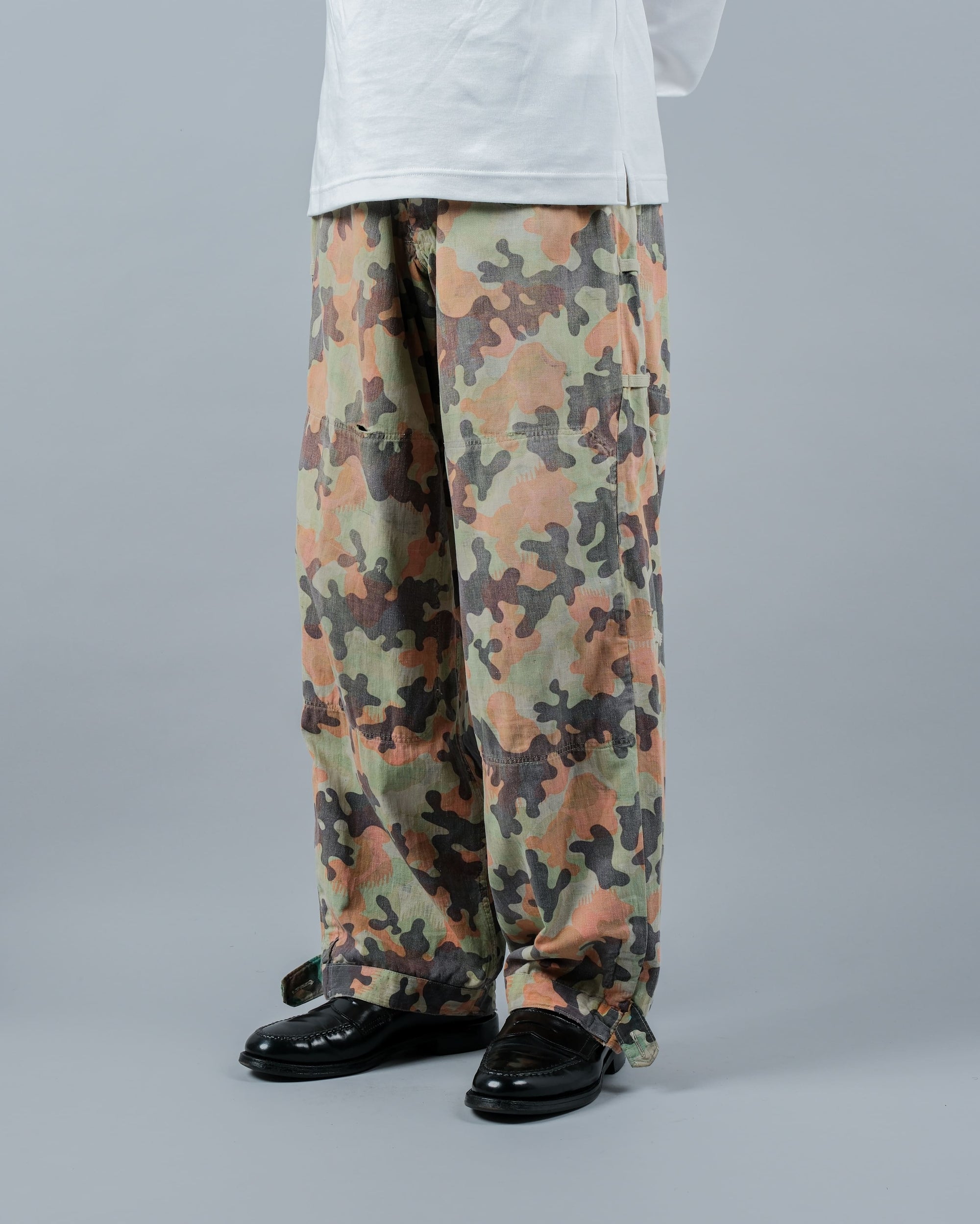 ［~50's］Czechoslovakian Army Dubaky Camouflage Reversible Trousers "Modified"