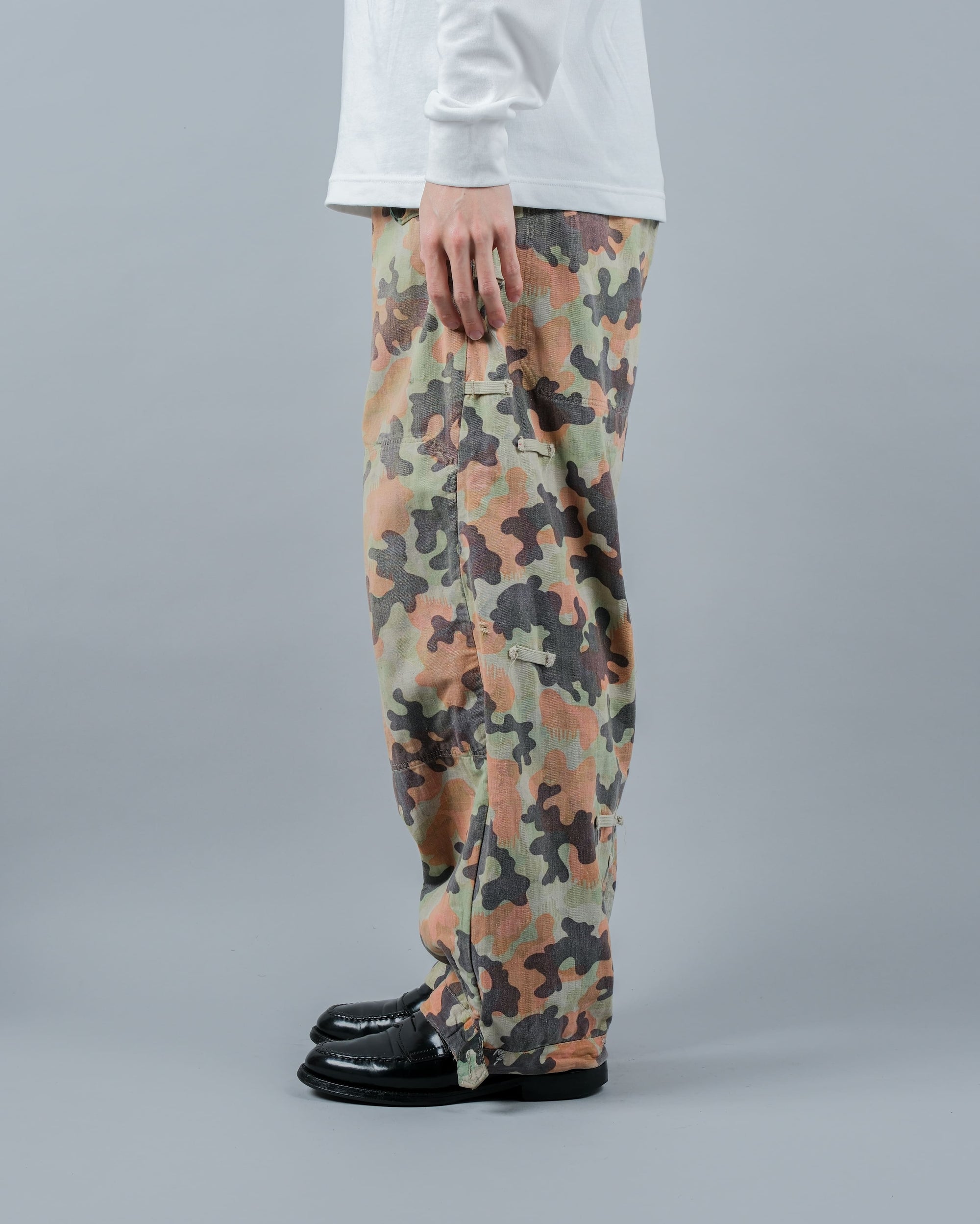 ［~50's］Czechoslovakian Army Dubaky Camouflage Reversible Trousers "Modified"