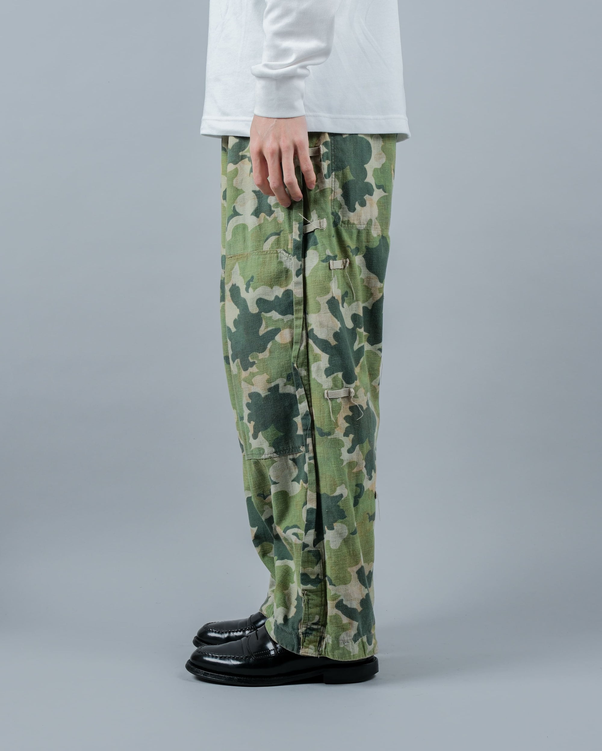 ［~50's］Czechoslovakian Army Dubaky Camouflage Reversible Trousers "Modified"