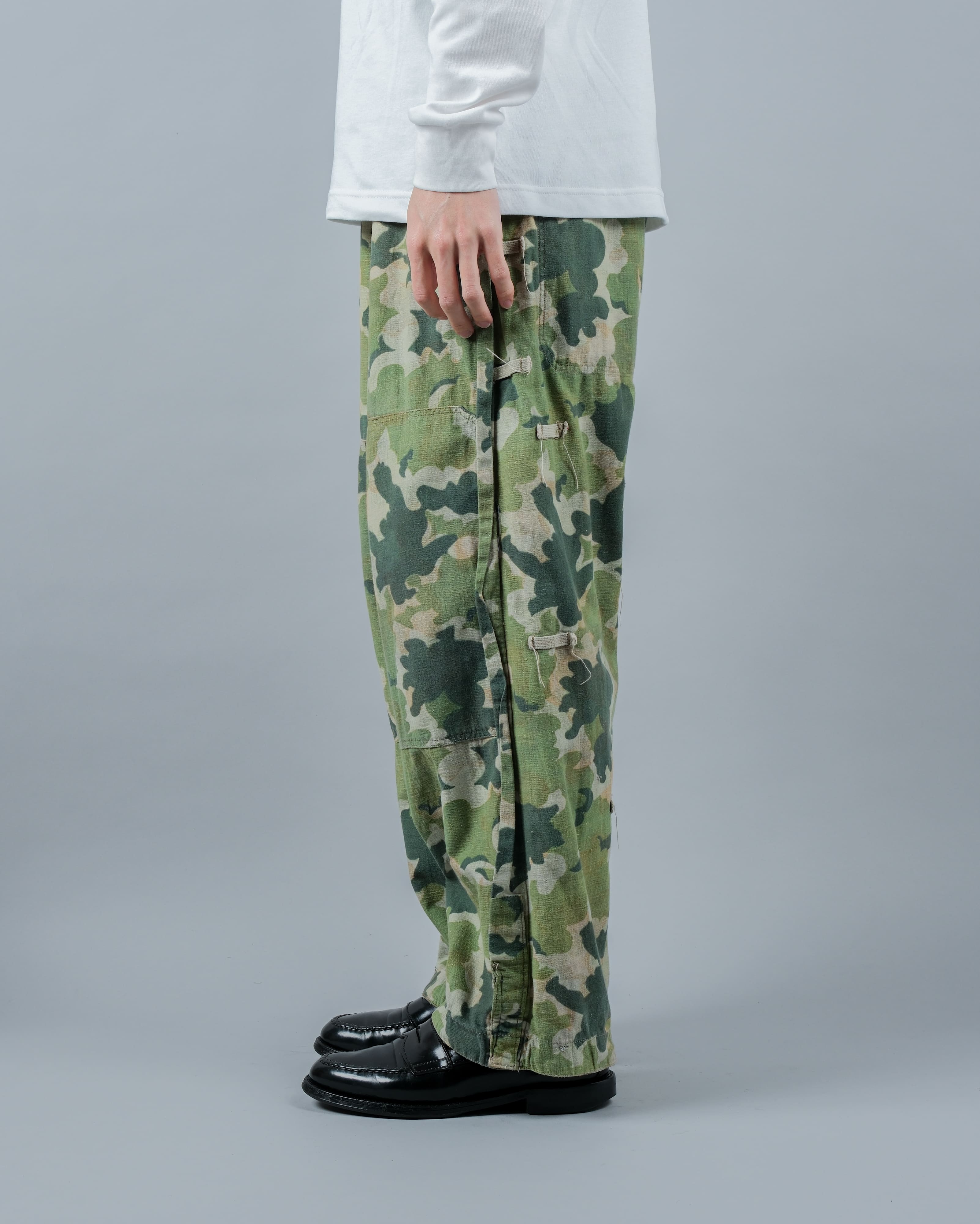 【~50's】Czechoslovakian Army Dubaky Camouflage Reversible Trousers "Modified"