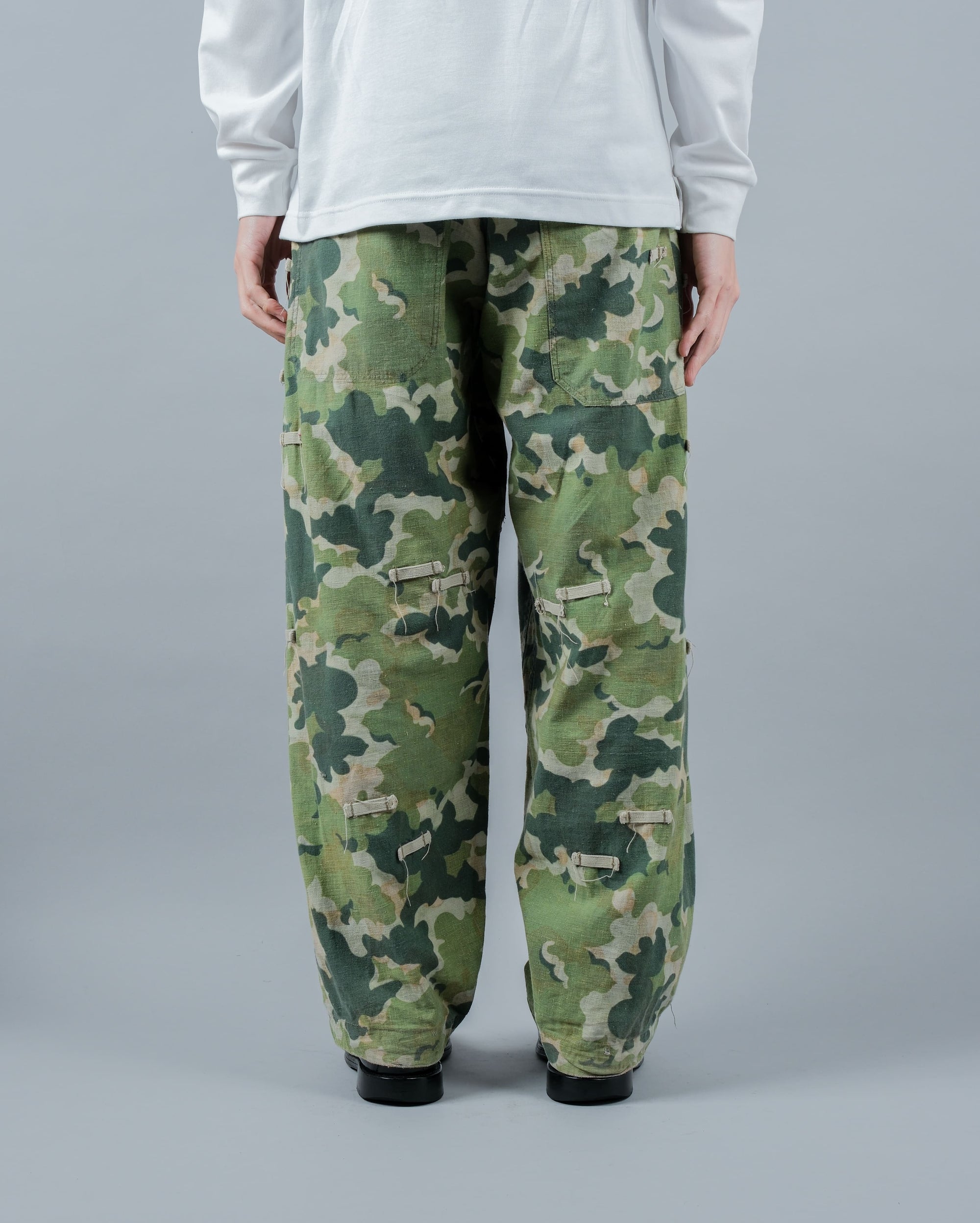［~50's］Czechoslovakian Army Dubaky Camouflage Reversible Trousers "Modified"