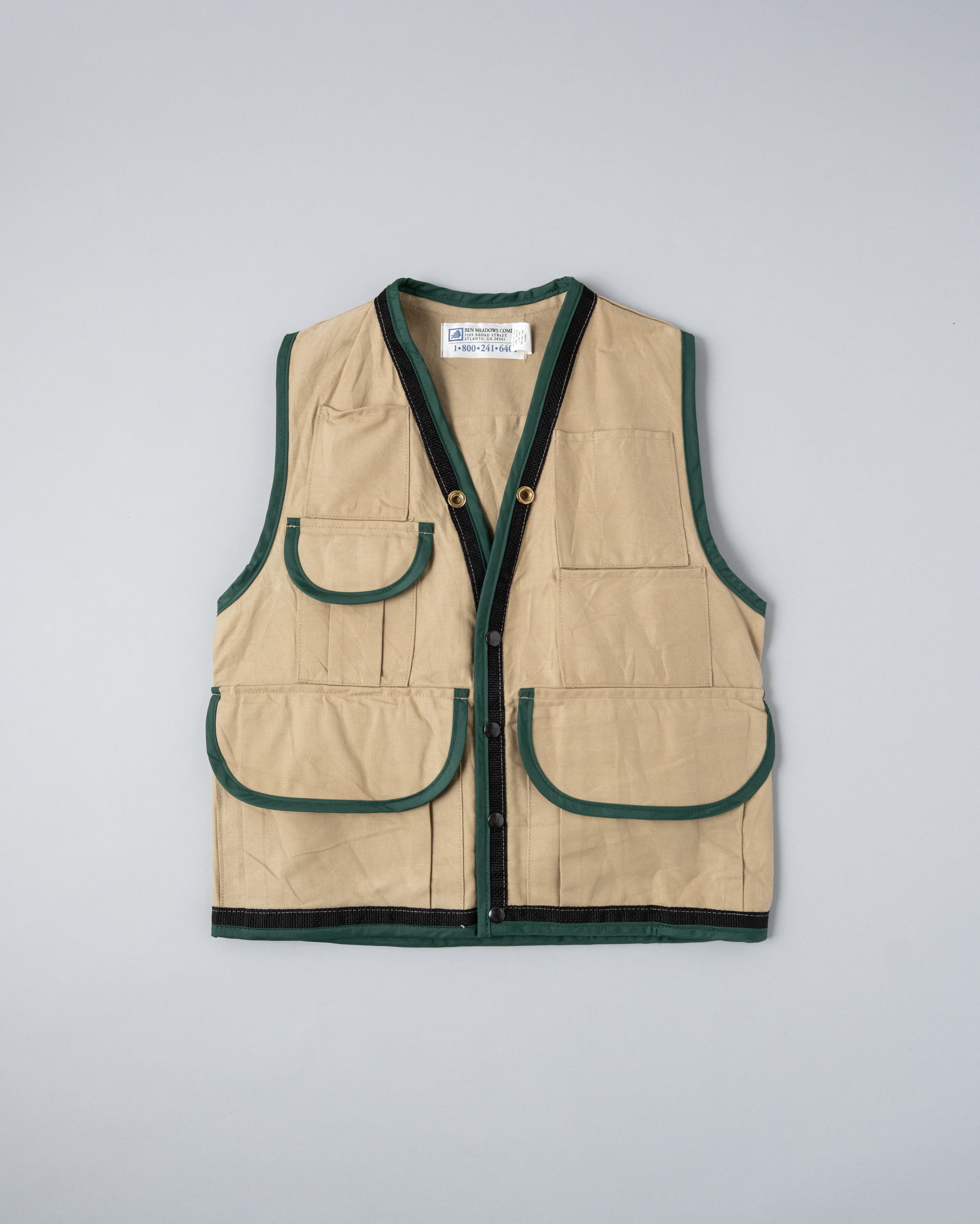 [~ 90's] American Vintage Foresty Service Cotton Cruiser Vest Size.med