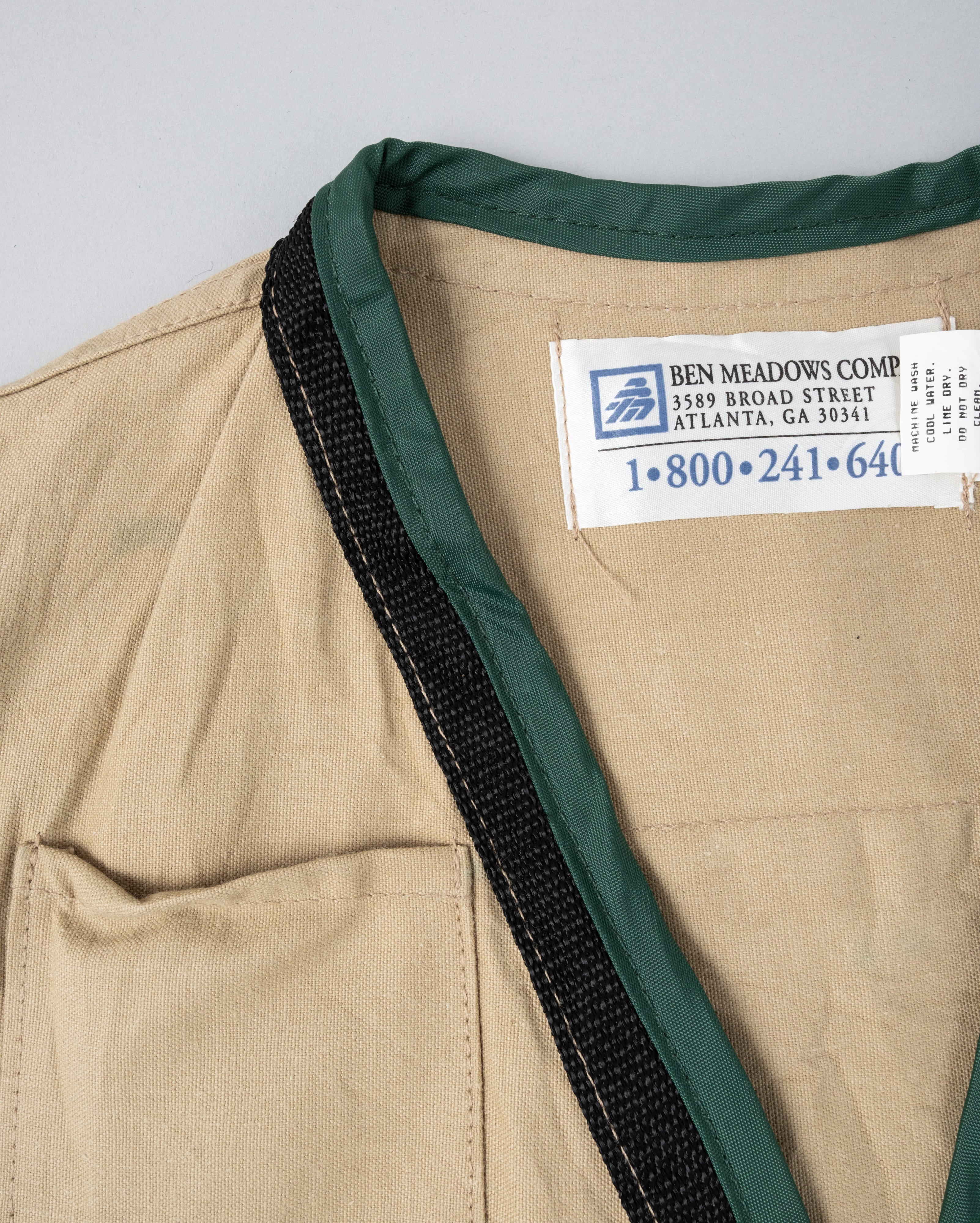 【~90's】American Vintage Foresty Service Cotton Cruiser Vest Size.MED