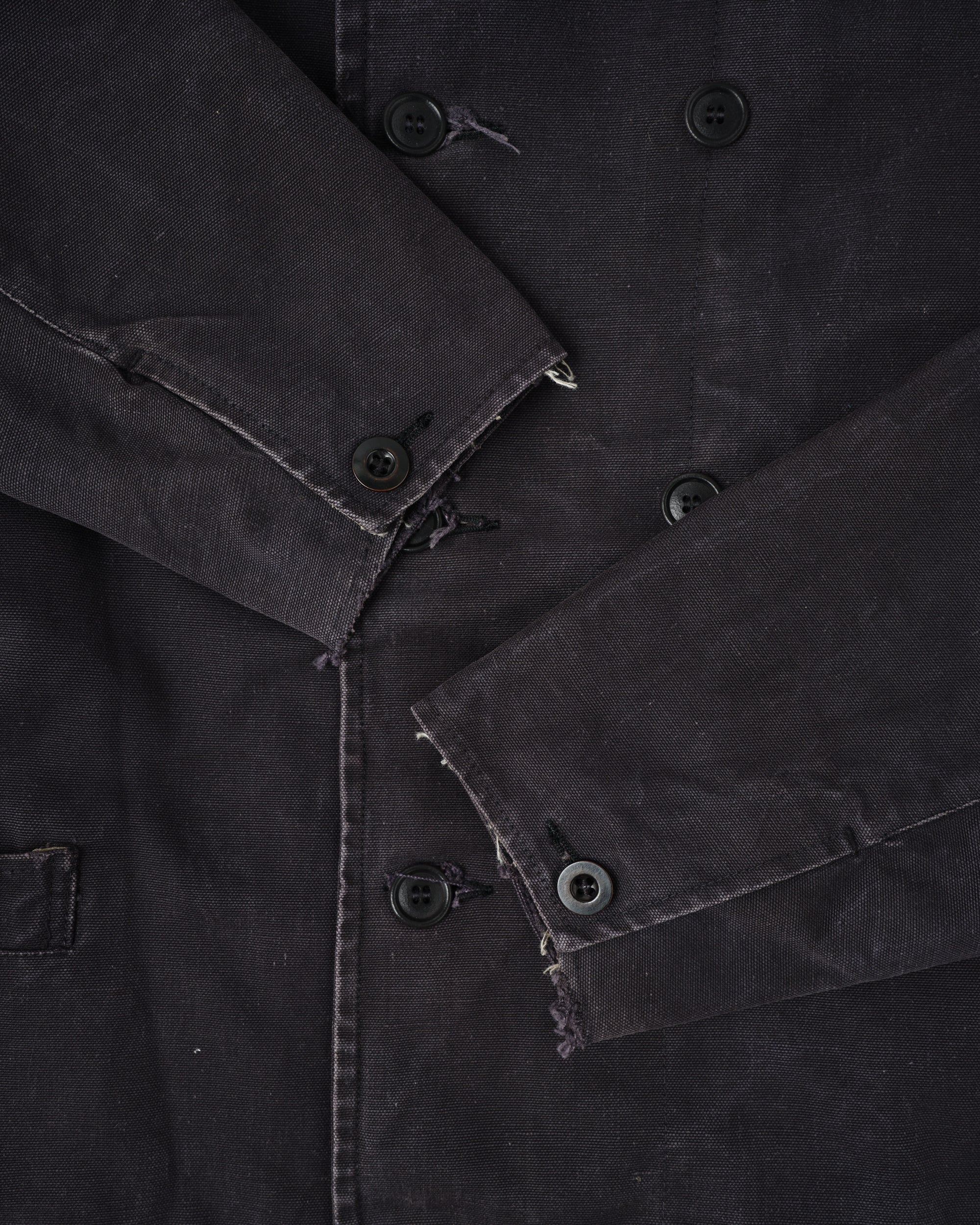 ［~30's］Swedish Navy Double Breasted Mechanic Jacket Size.N100M