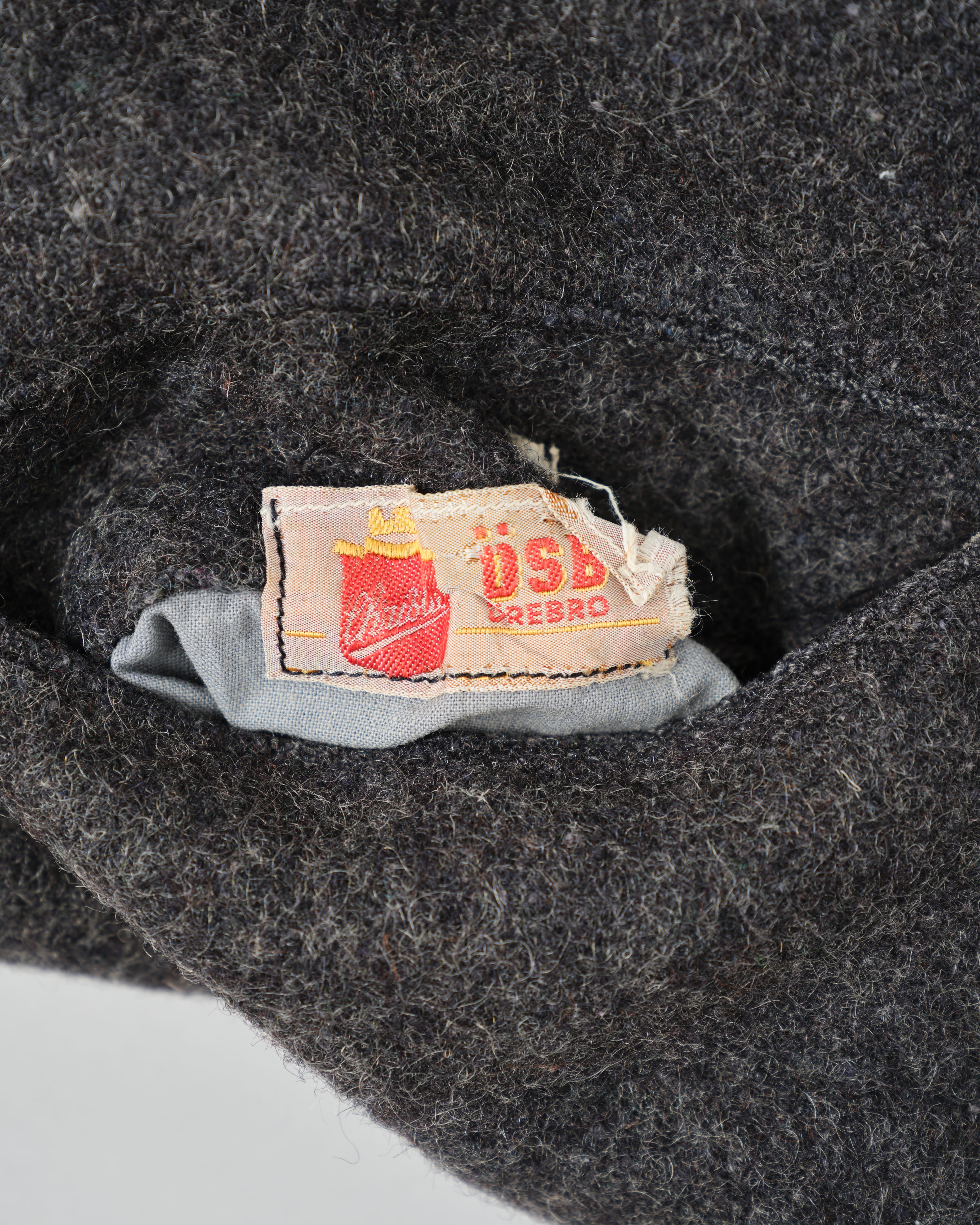 [~ 30's] Veste d'équipage de char à double boutonnage de l'armée suédoise Taille.N100M