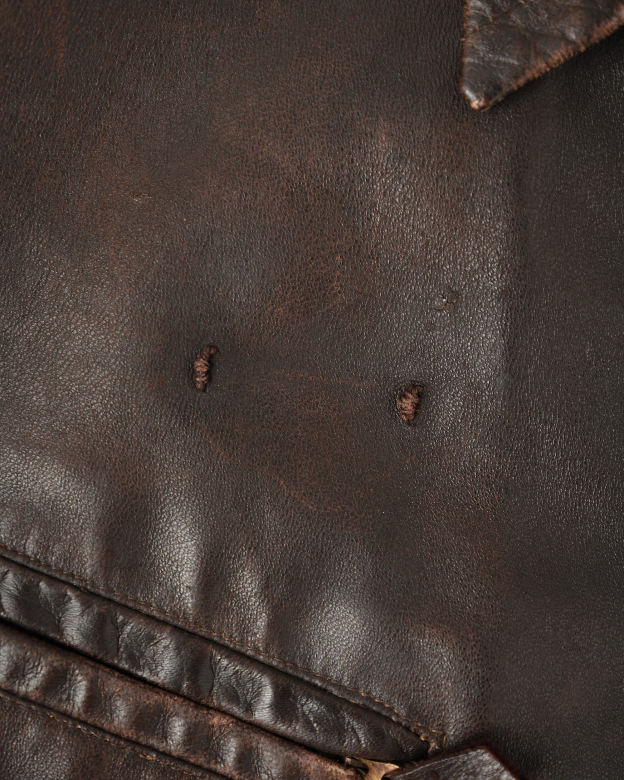 ［~40’s］WWII German Air Force Personal Leather Flight Jacket "Luftwaffe"