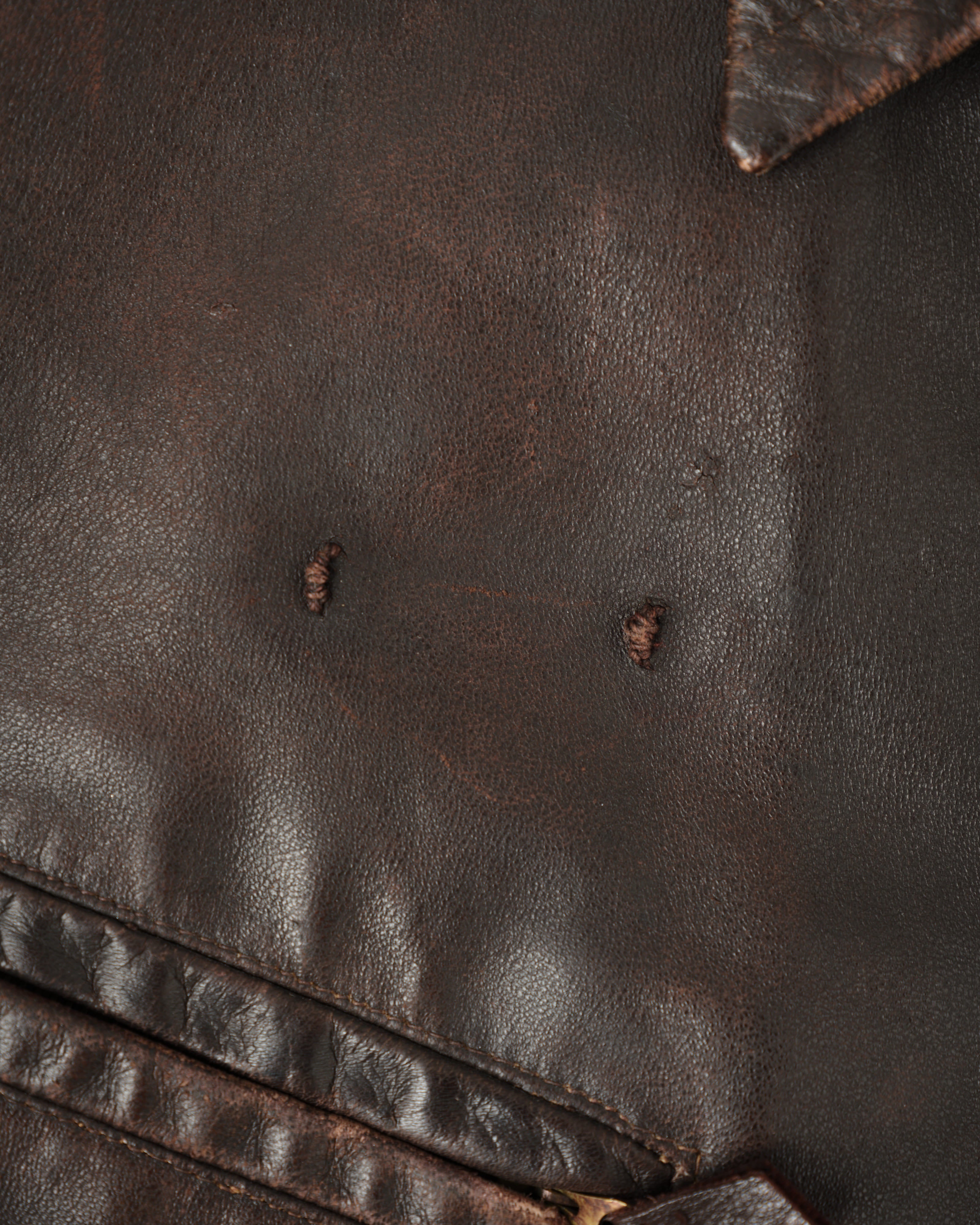 【~40’s】WWII German Air Force Personal Leather Flight Jacket "Luftwaffe"