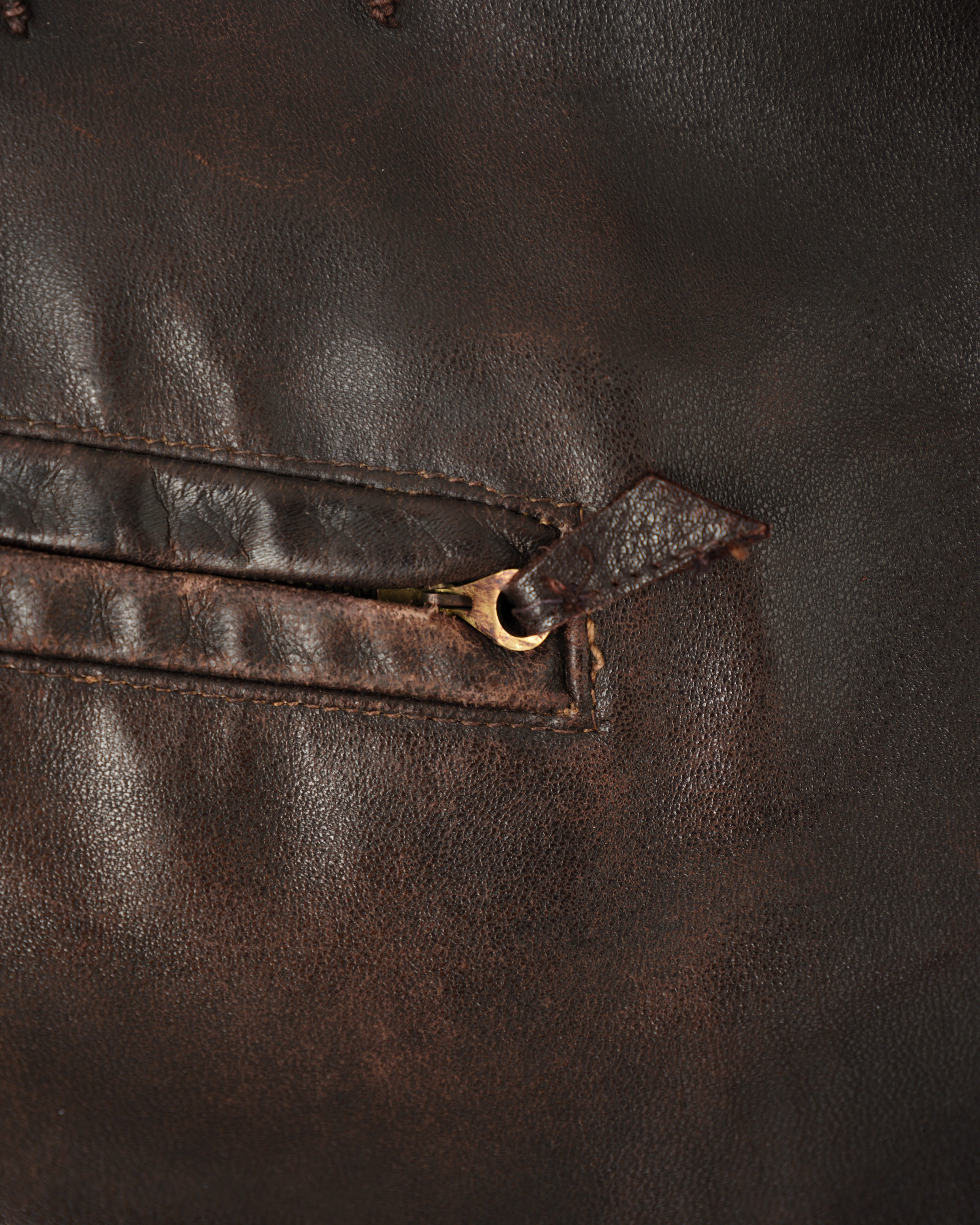 【~40’s】WWII German Air Force Personal Leather Flight Jacket "Luftwaffe"