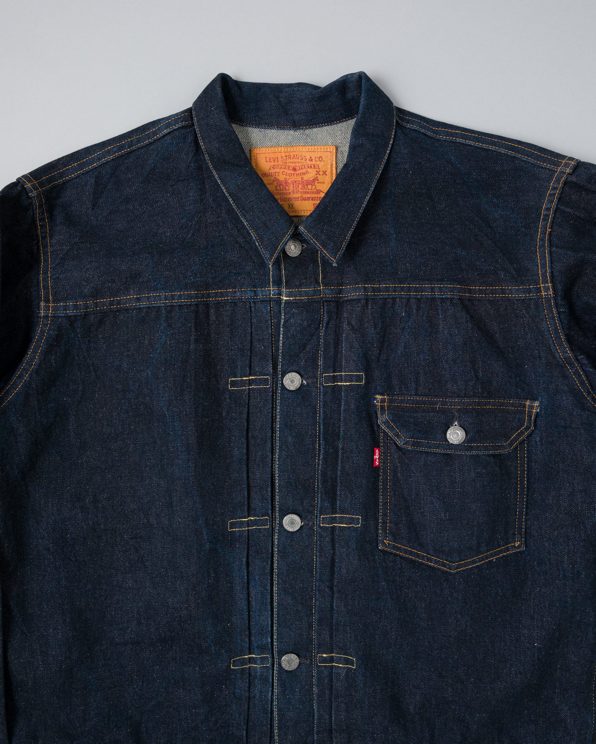 ［~90's］Vintage Levi's 506XX Denim Jacket Size.44 "1st Type" "Valencia Factory"