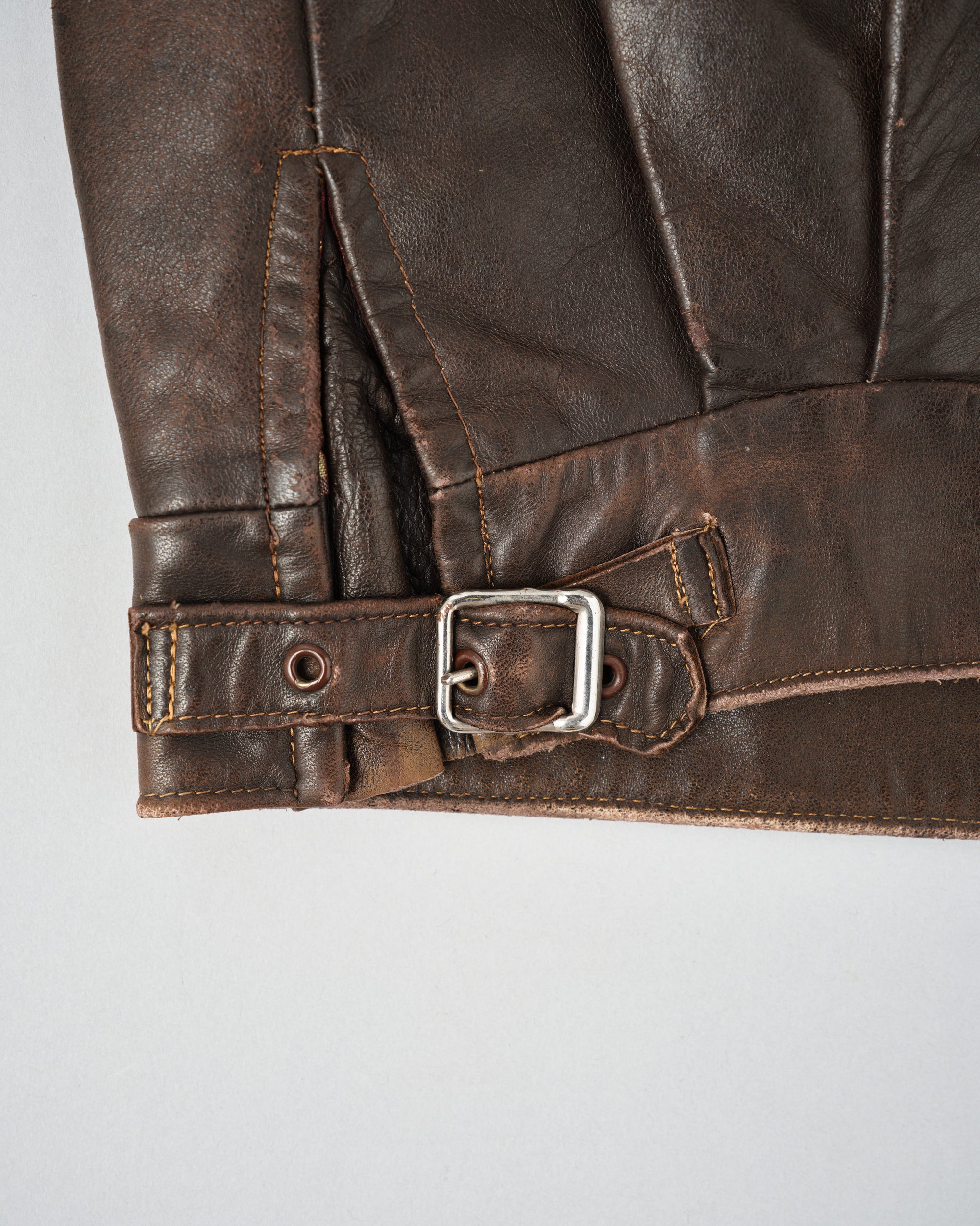 ［~40’s］WWII German Air Force Personal Leather Flight Jacket "Luftwaffe"