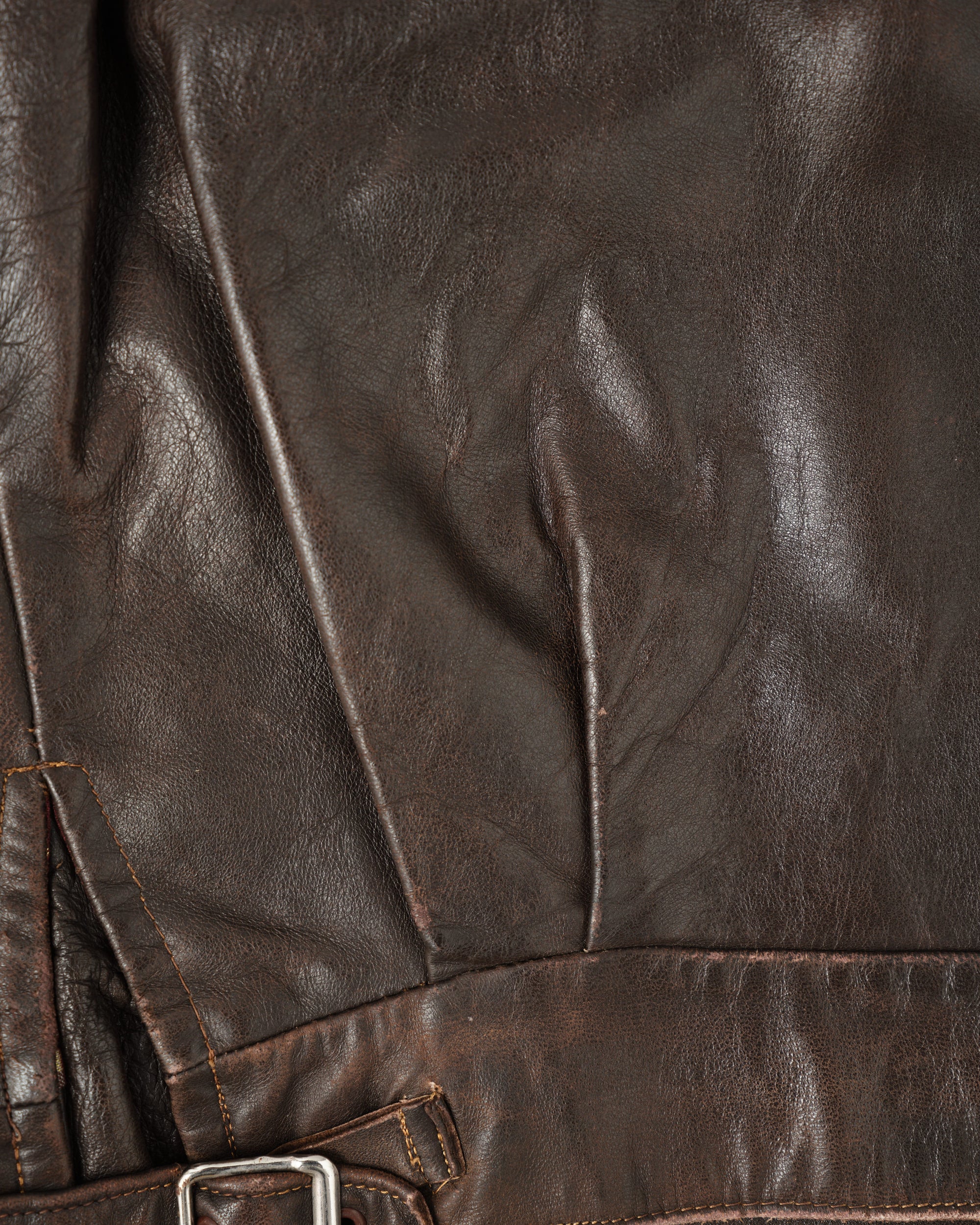 ［~40’s］WWII German Air Force Personal Leather Flight Jacket "Luftwaffe"
