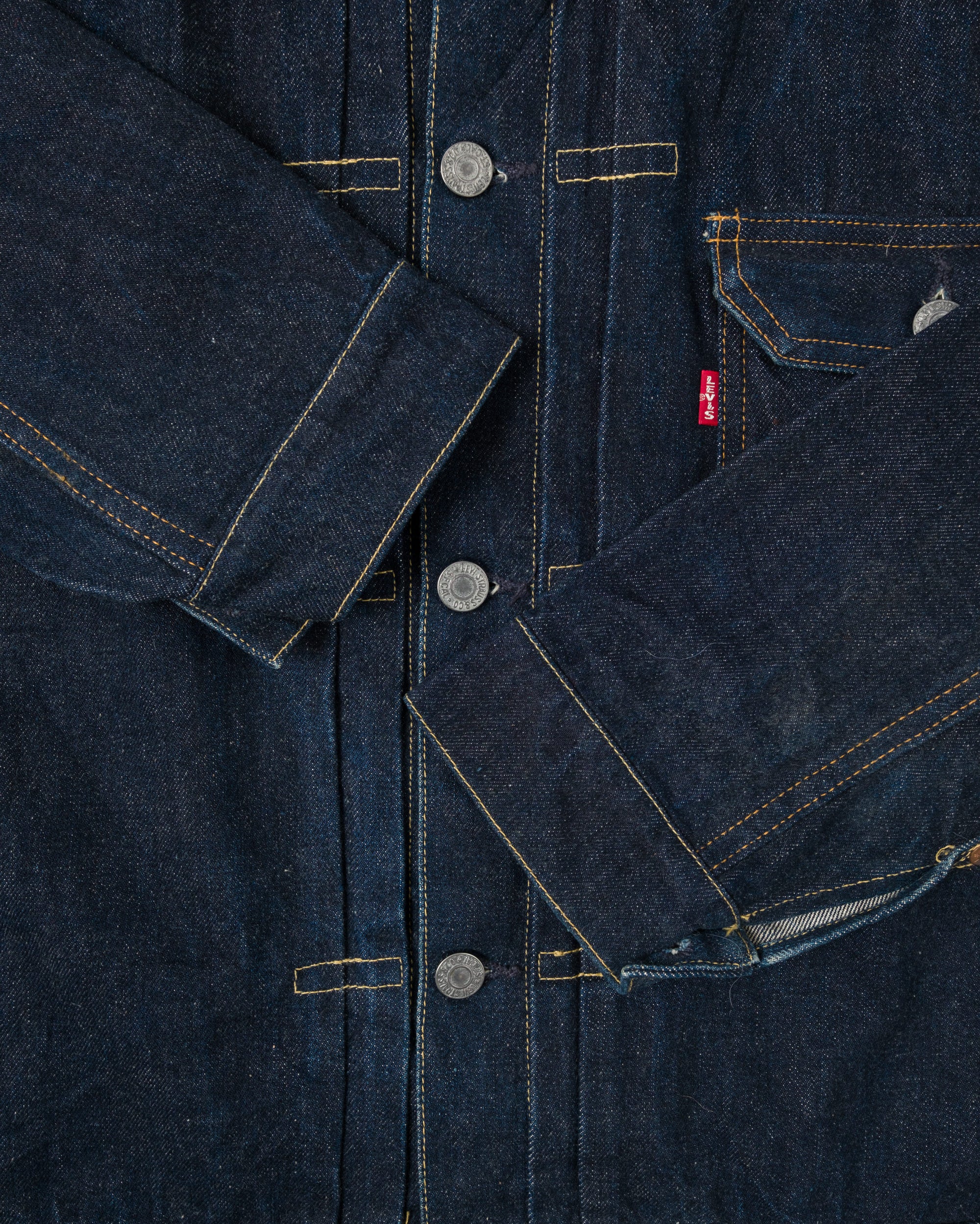 ［~90's］Vintage Levi's 506XX Denim Jacket Size.44 "1st Type" "Valencia Factory"